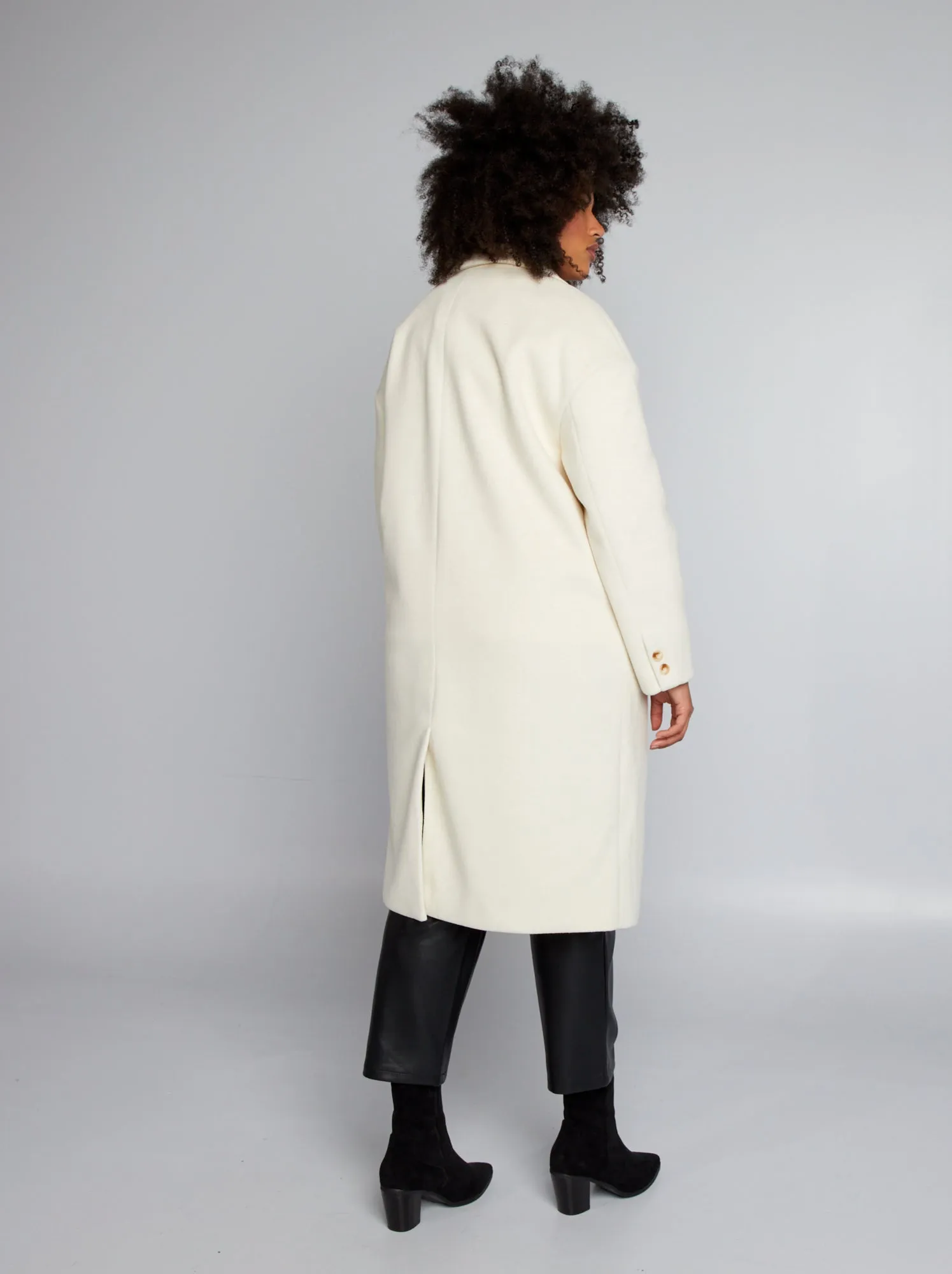 Cappotto lungo - BIANCO