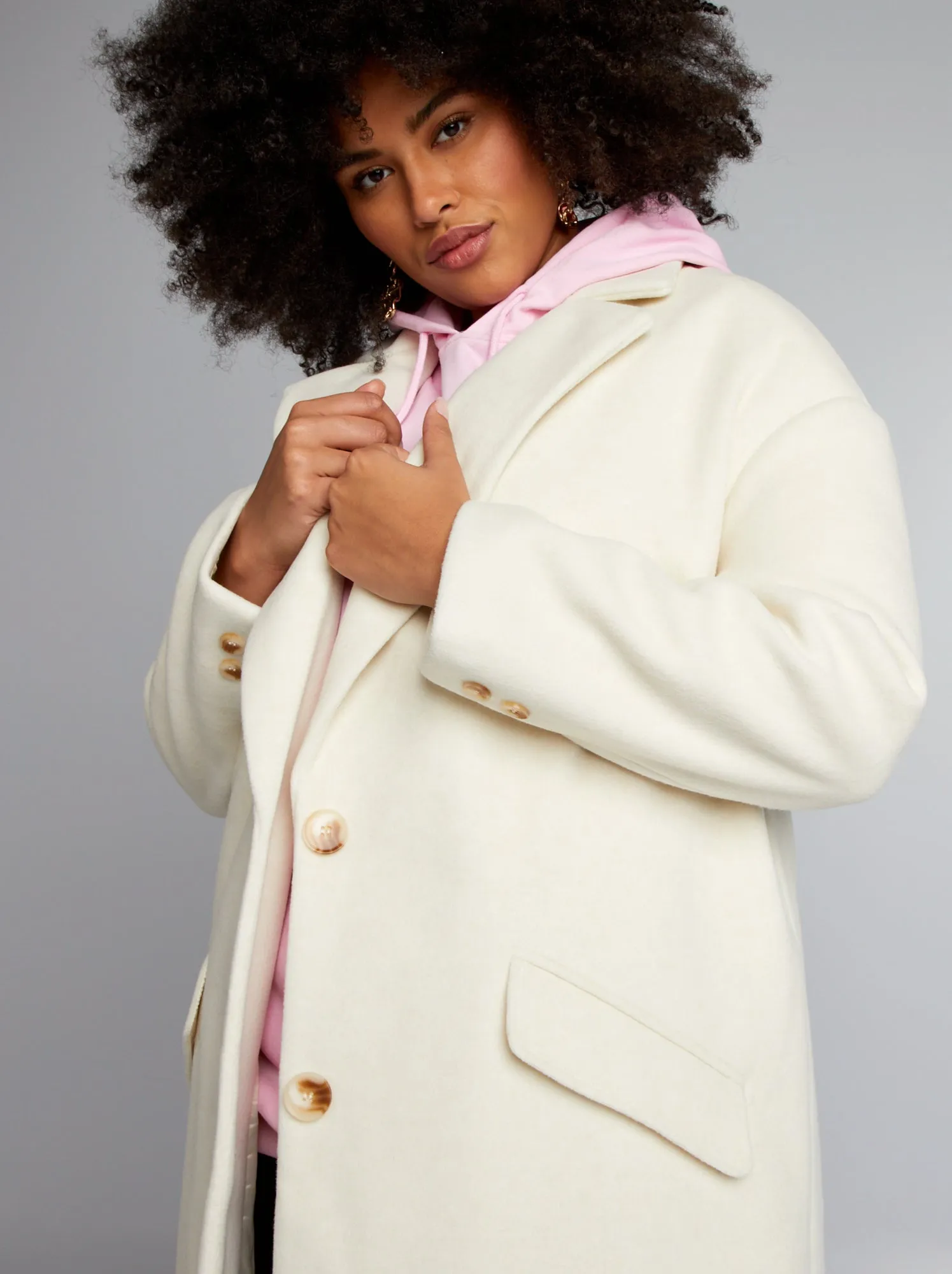 Cappotto lungo - BIANCO