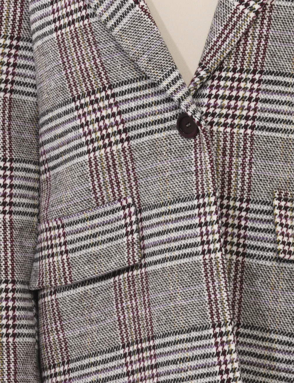 Cappotto Materica Grigio