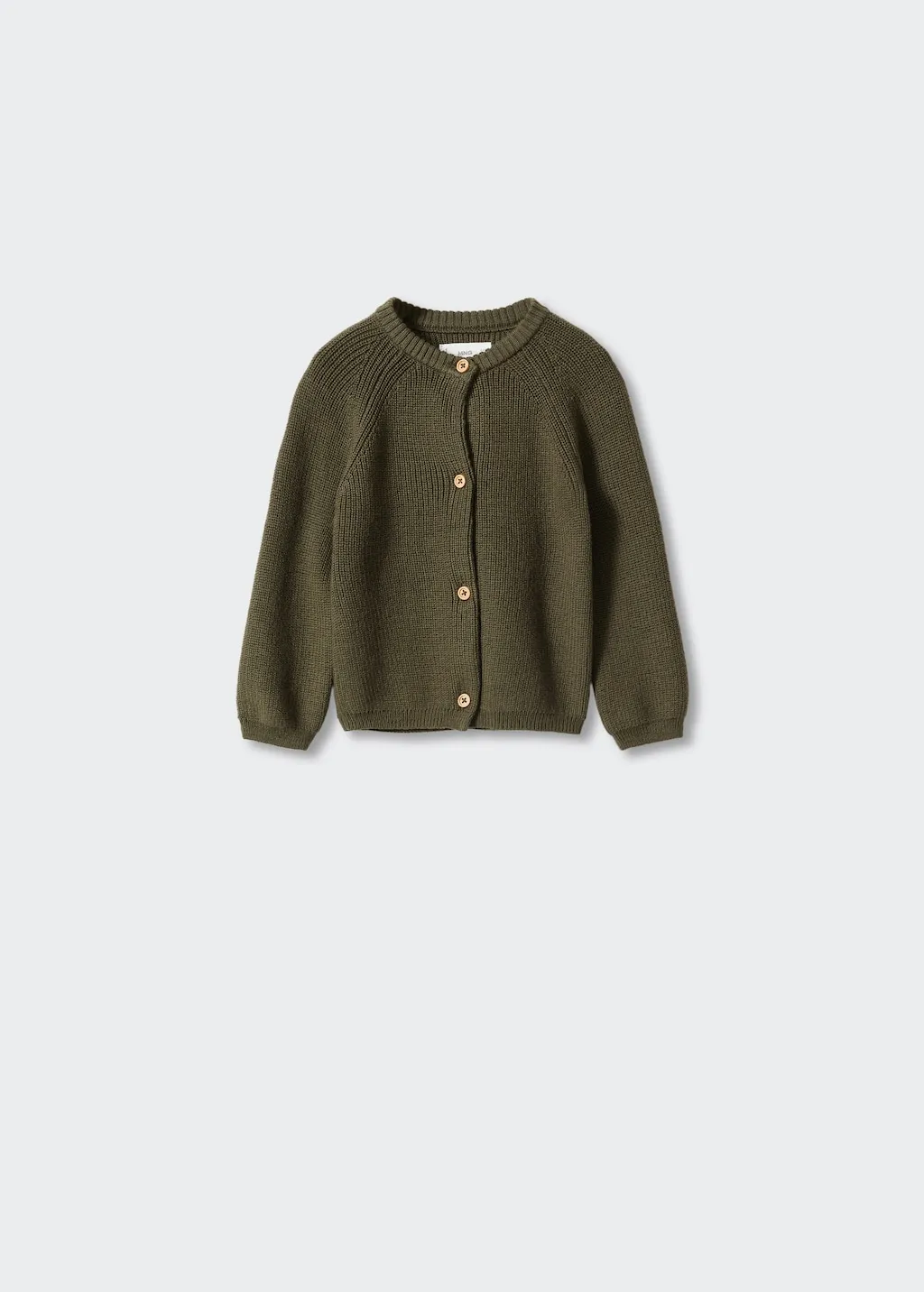 Cardigan punto bottoni