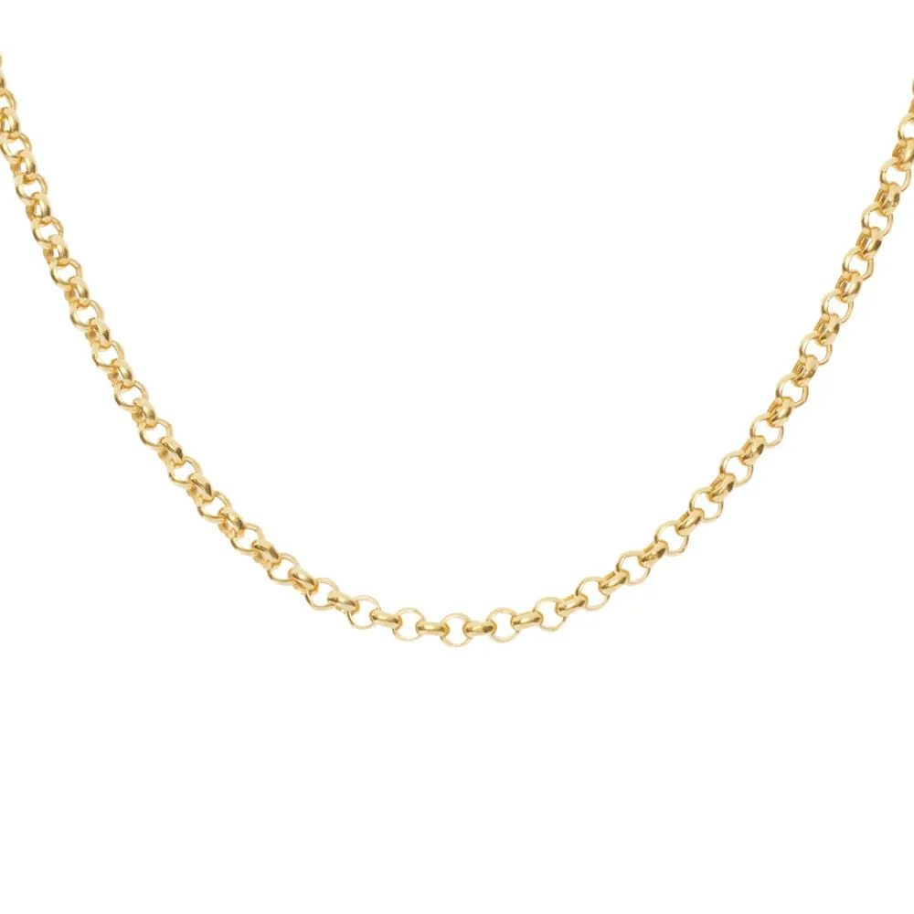 Catena Colette Oro Giallo 375/1000 Maglia Rolo 42 cm 1426741