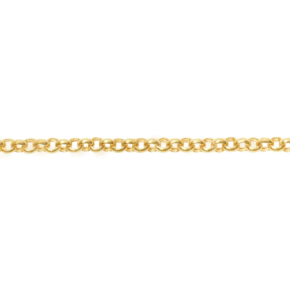 Catena Colette Oro Giallo 375/1000 Maglia Rolo 42 cm 1426741