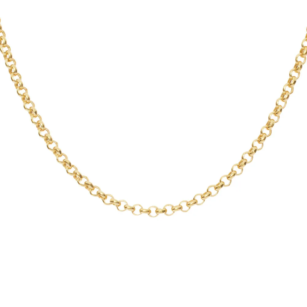 Catena Colette Oro Giallo 375/1000 Maglia Rolo 42 cm 1426741