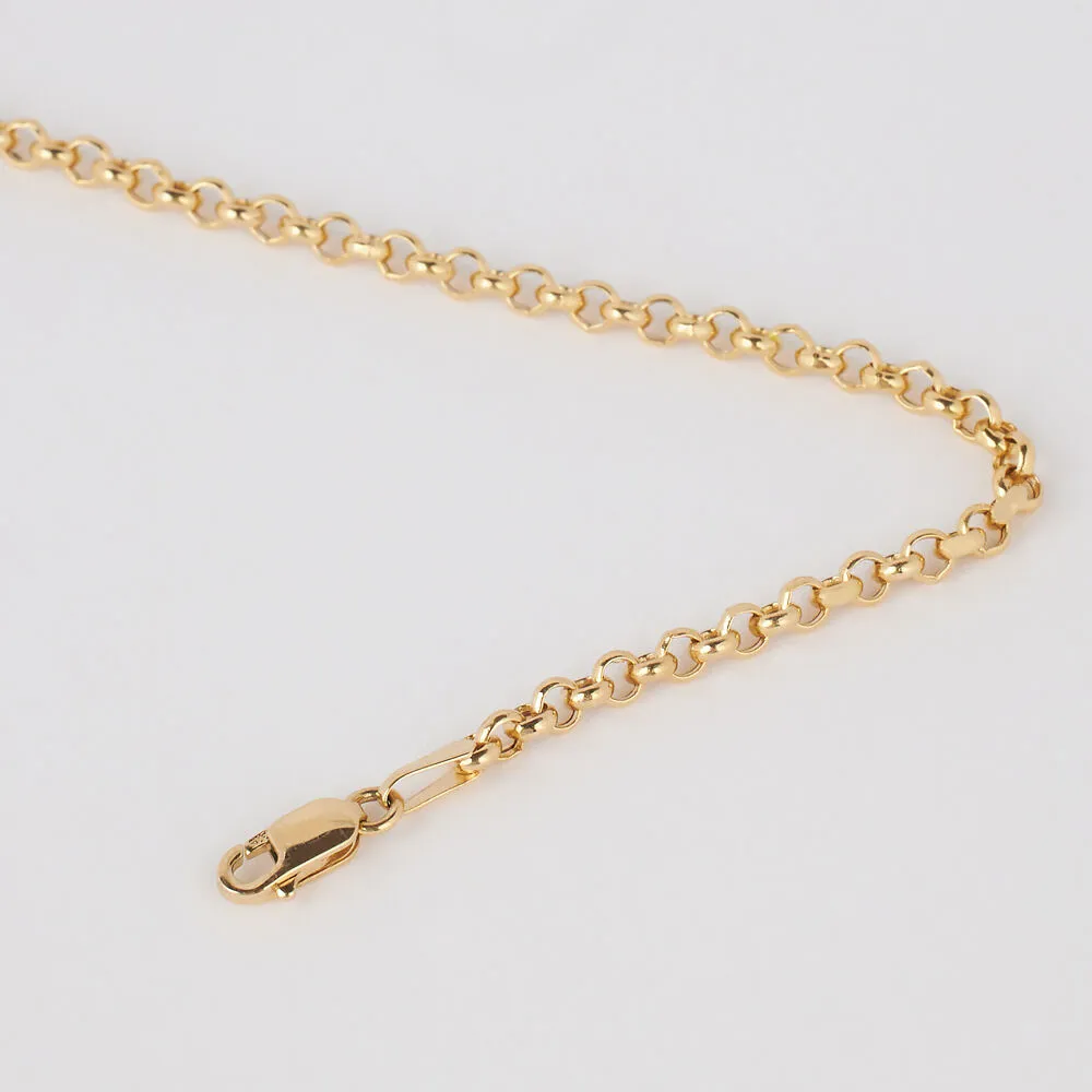 Catena Colette Oro Giallo 375/1000 Maglia Rolo 42 cm 1426741