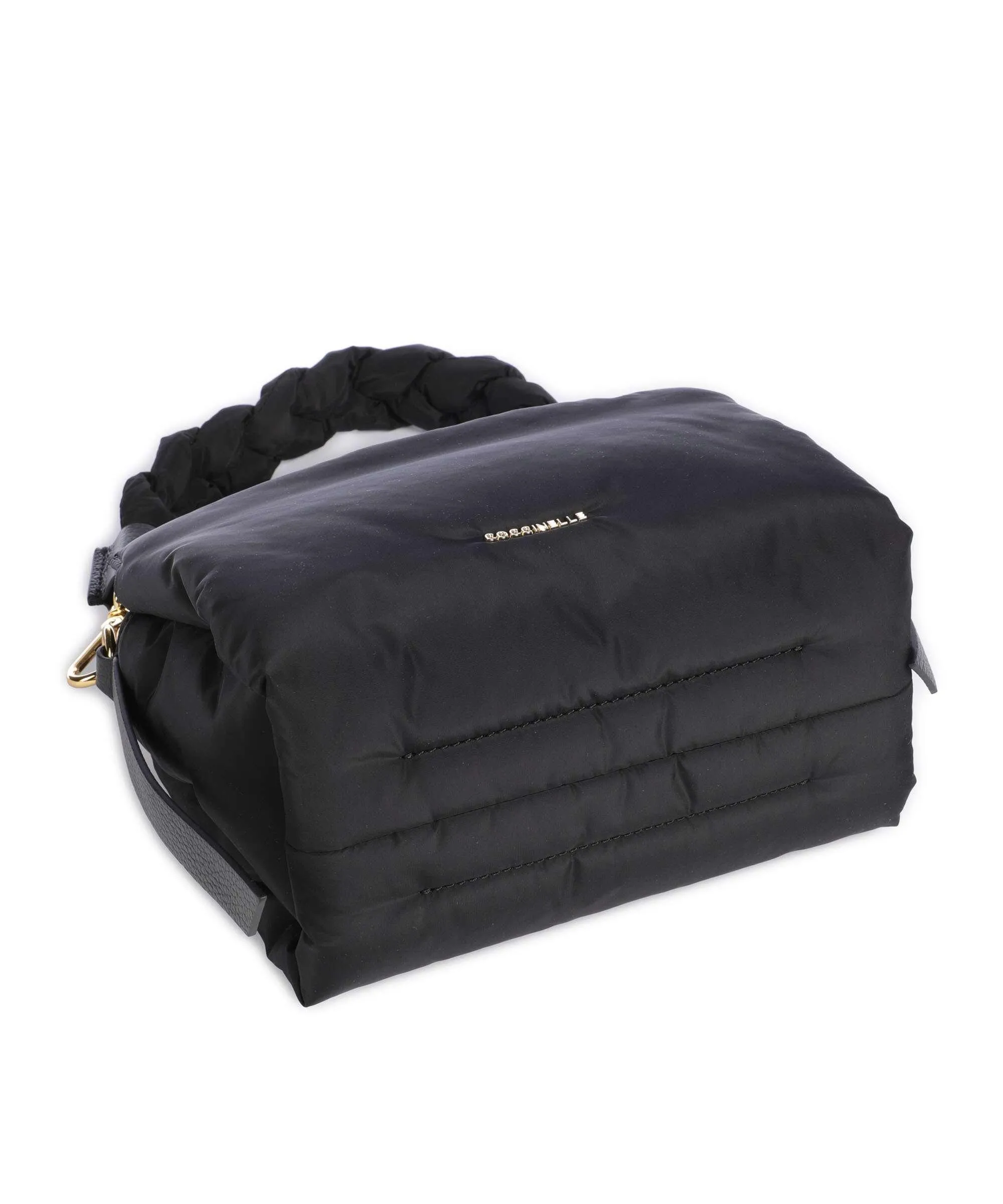  Coccinelle Boheme Puffy Nylon Borsa a mano nylon nero  