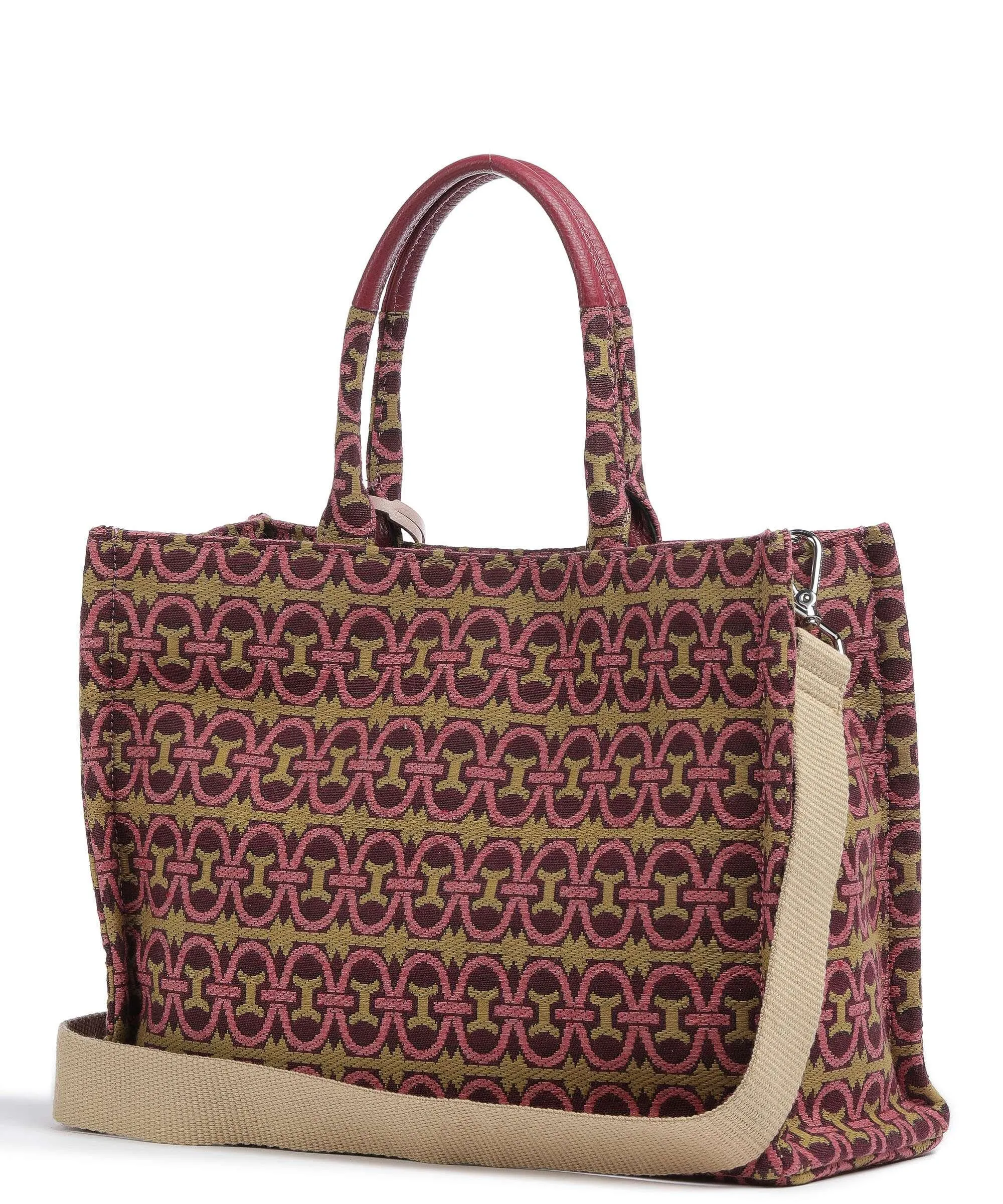  Coccinelle Never Without Bag Monogram Borsa a mano tissu multicolore  