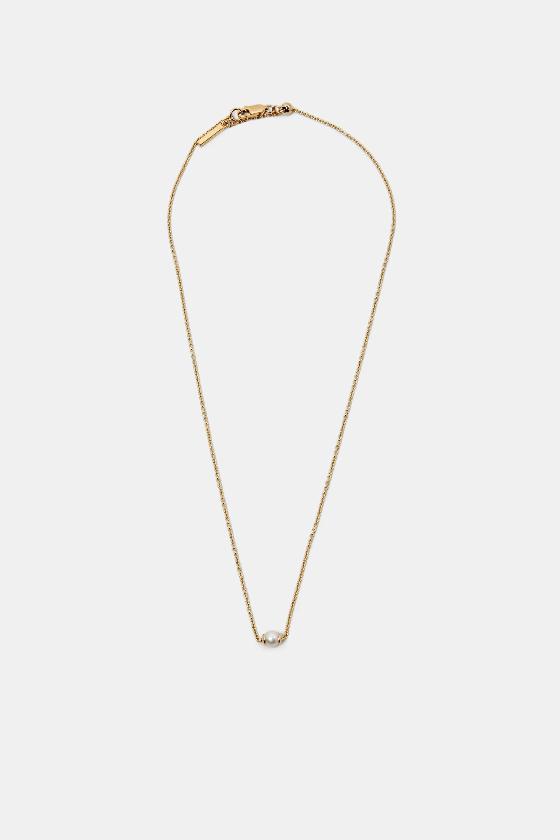 Collana in argento sterling con perla