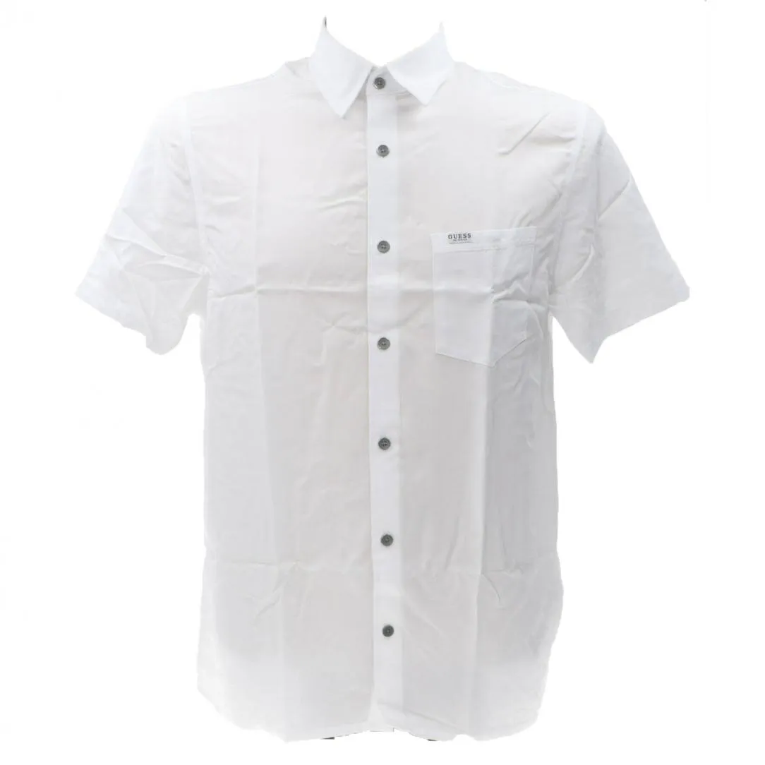 COLLIN FLUID SHIRT Bianco