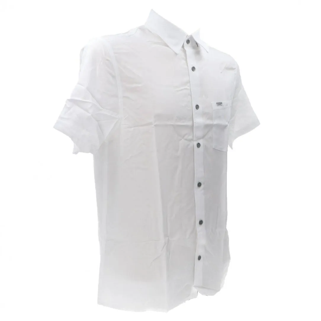 COLLIN FLUID SHIRT Bianco