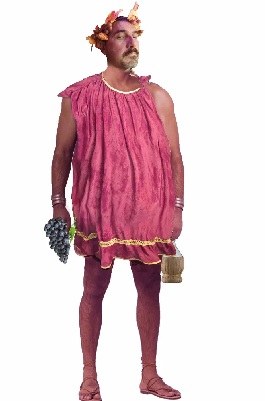 Costume del Dio Bacco il dio del vino e del sesso