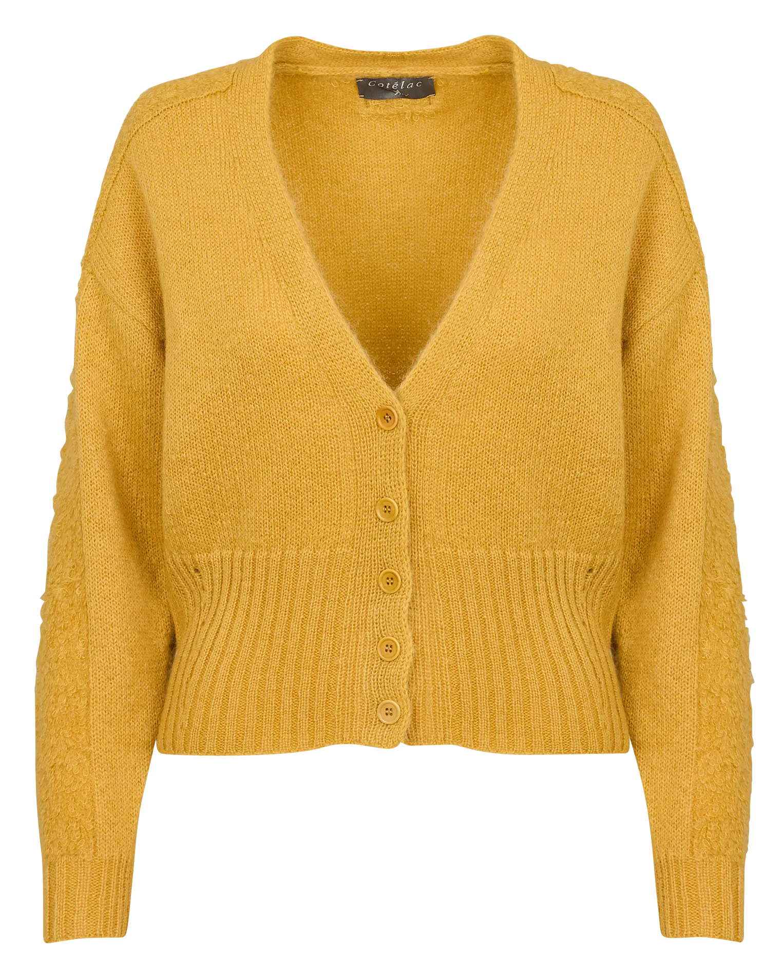  COTELAC   Cardigan con bottoni | Arancione