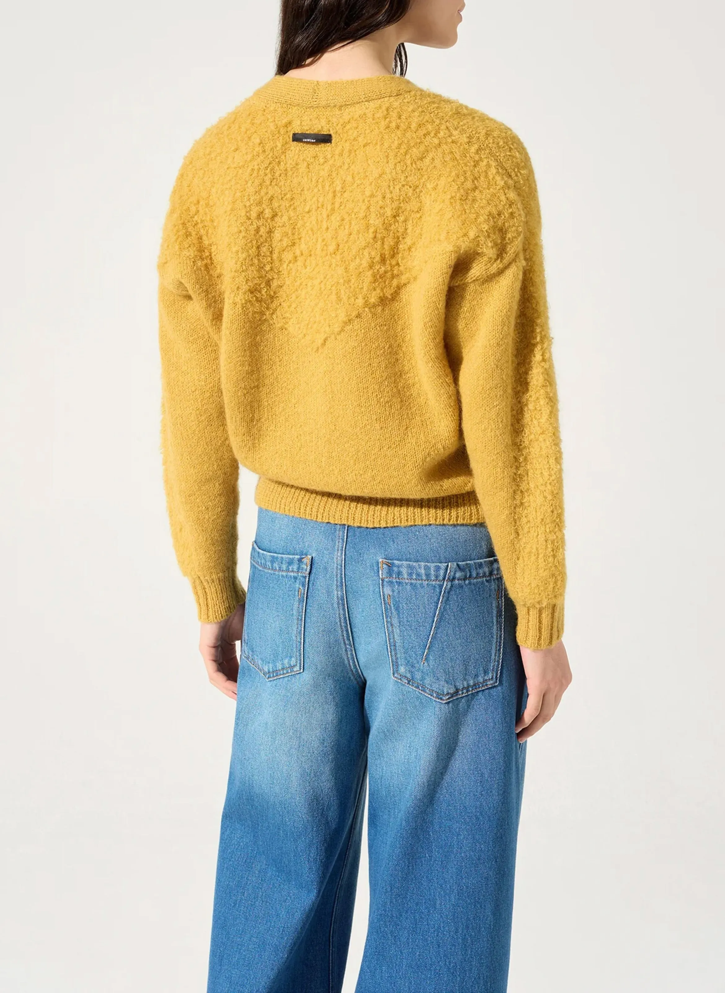  COTELAC   Cardigan con bottoni | Arancione