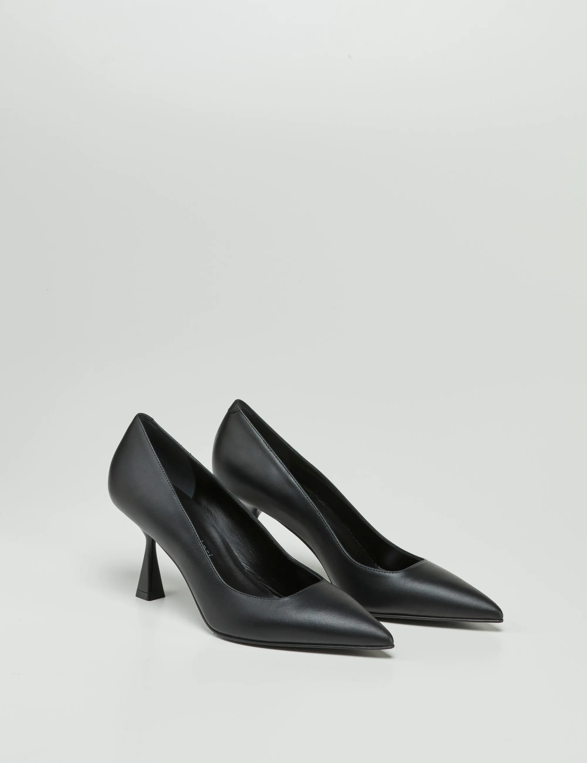 decollete tacco nero