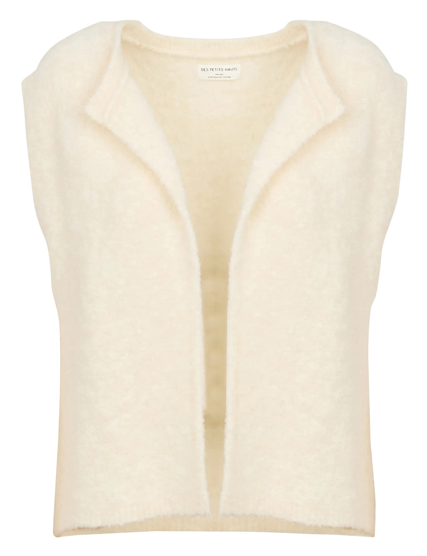  DES PETITS HAUTS   ACHILLE - Cardigan con collo rotondo | Bianco