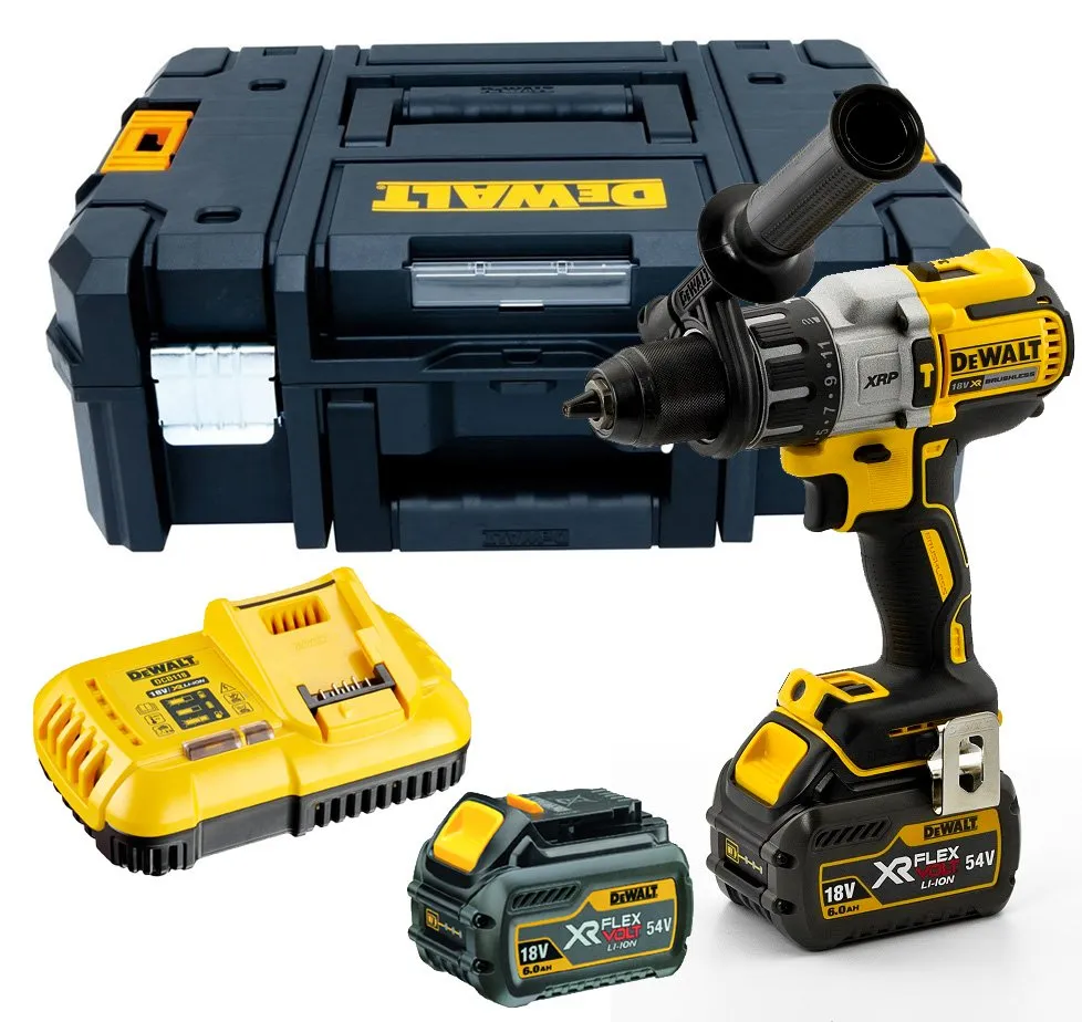 Dewalt DCD996T2-QW - Trapano avvitatore a percussione 54V 2x6.0Ah