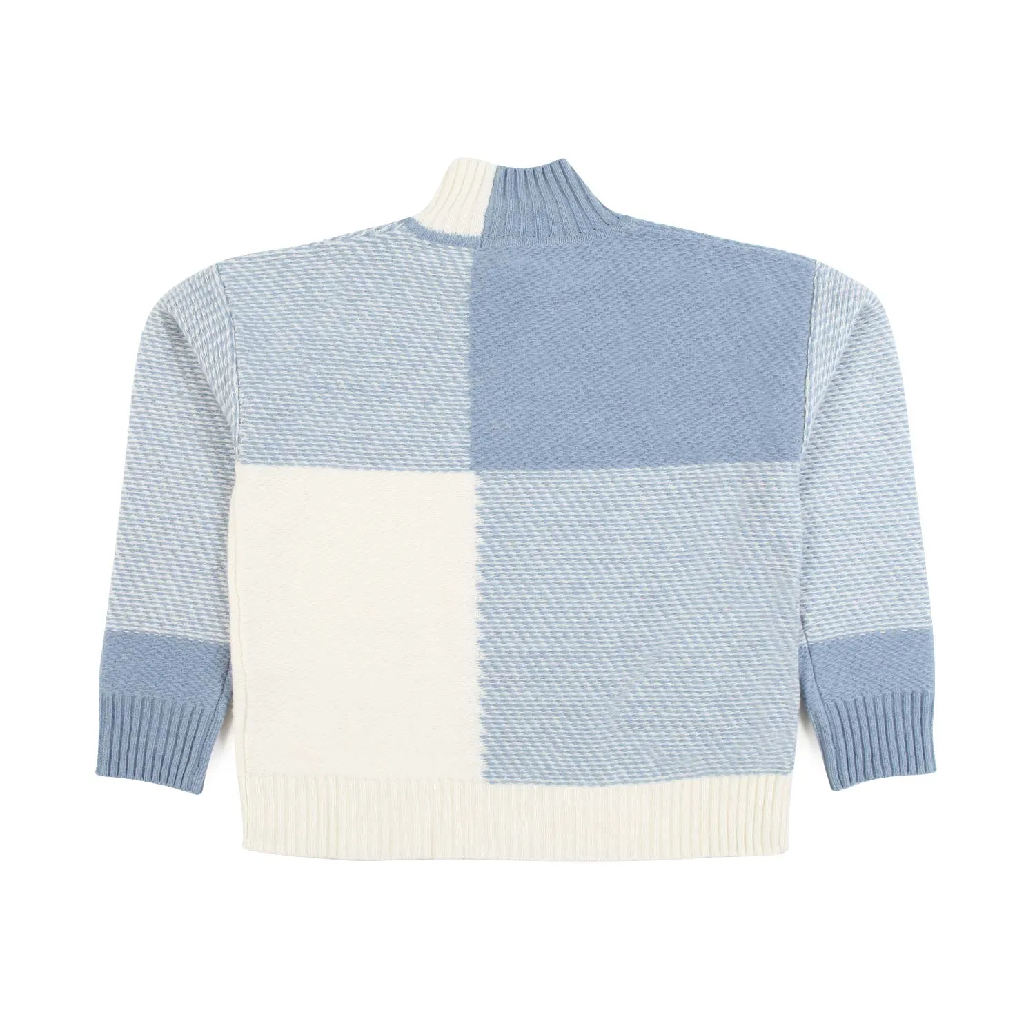 Dolcevita Check Panna E Celeste Unisex