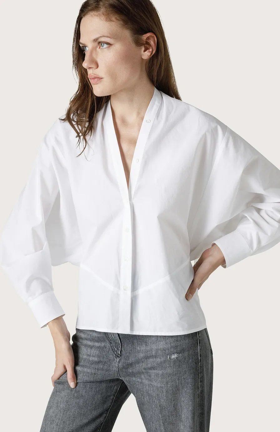 Donna Seventy Venezia  | Camicia Con Collo A V