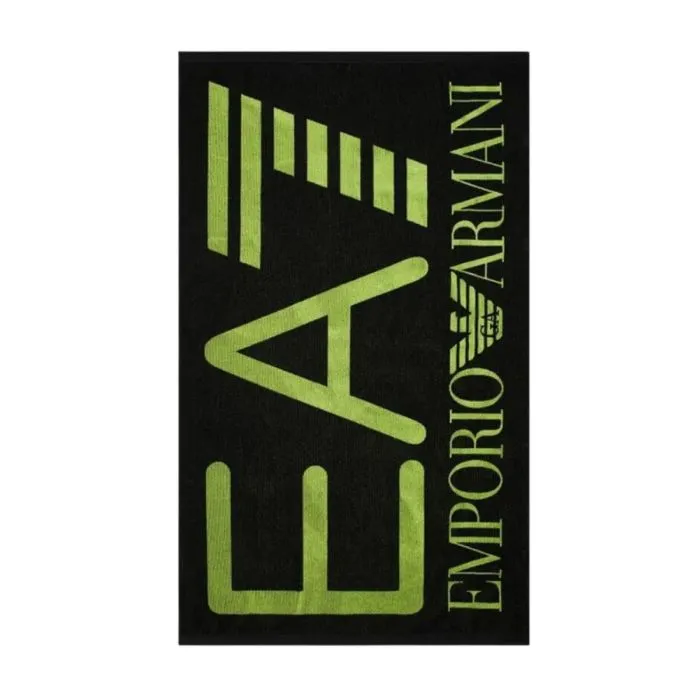 EA7 Emporio Armani Telo Mare In Spugna Di Cotone