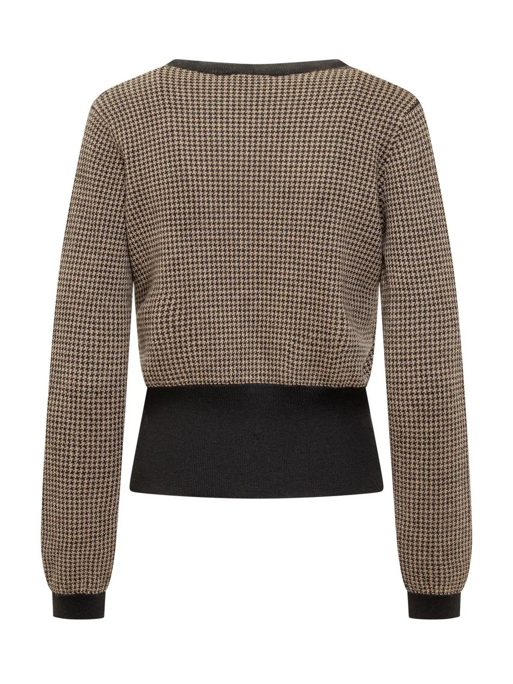 FAY Cardigan Pied de Poule  