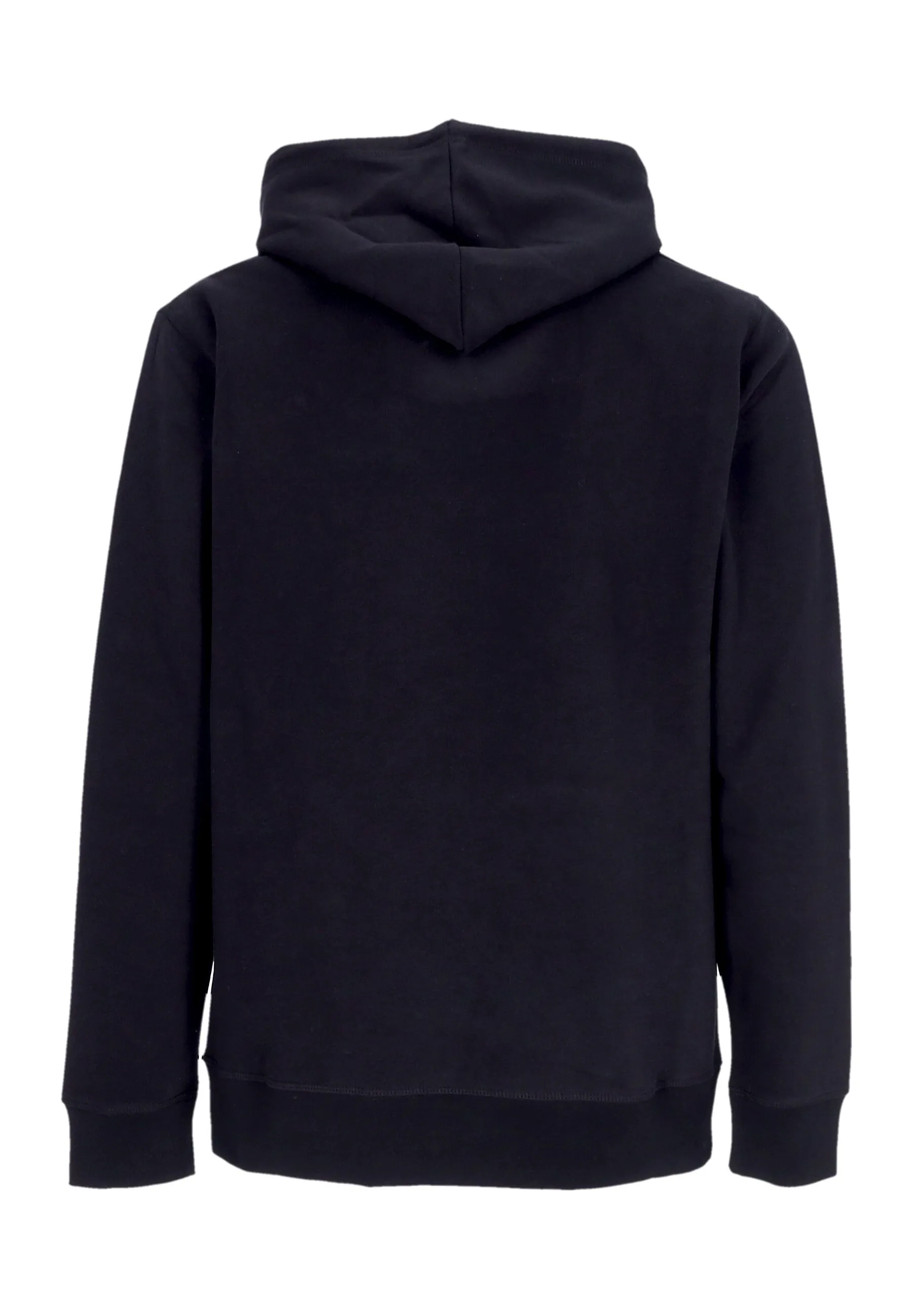 Felpa Cappuccio Uomo Bones Hoodie Black