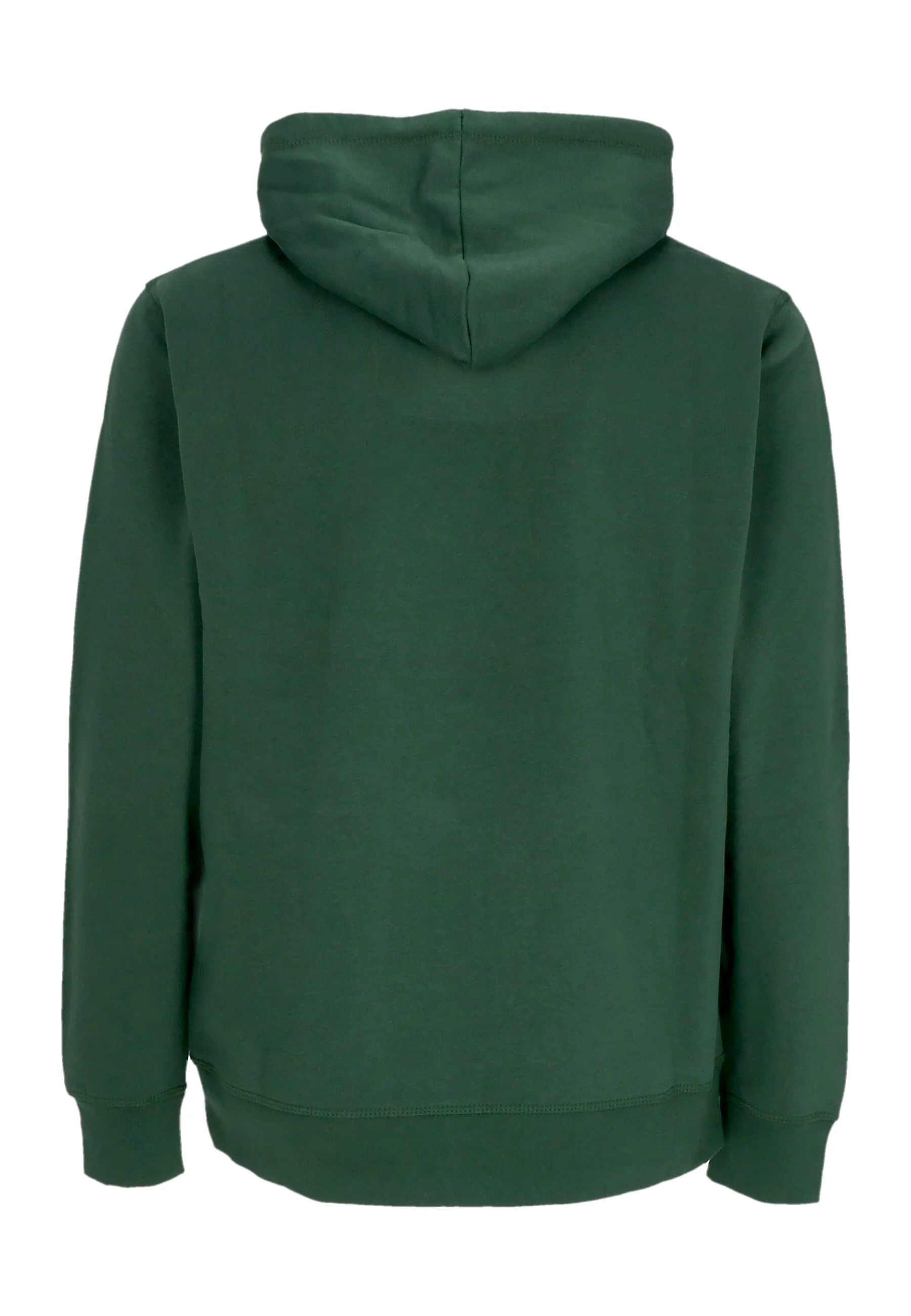 Felpa Cappuccio Uomo Bones Hoodie Bottle Green