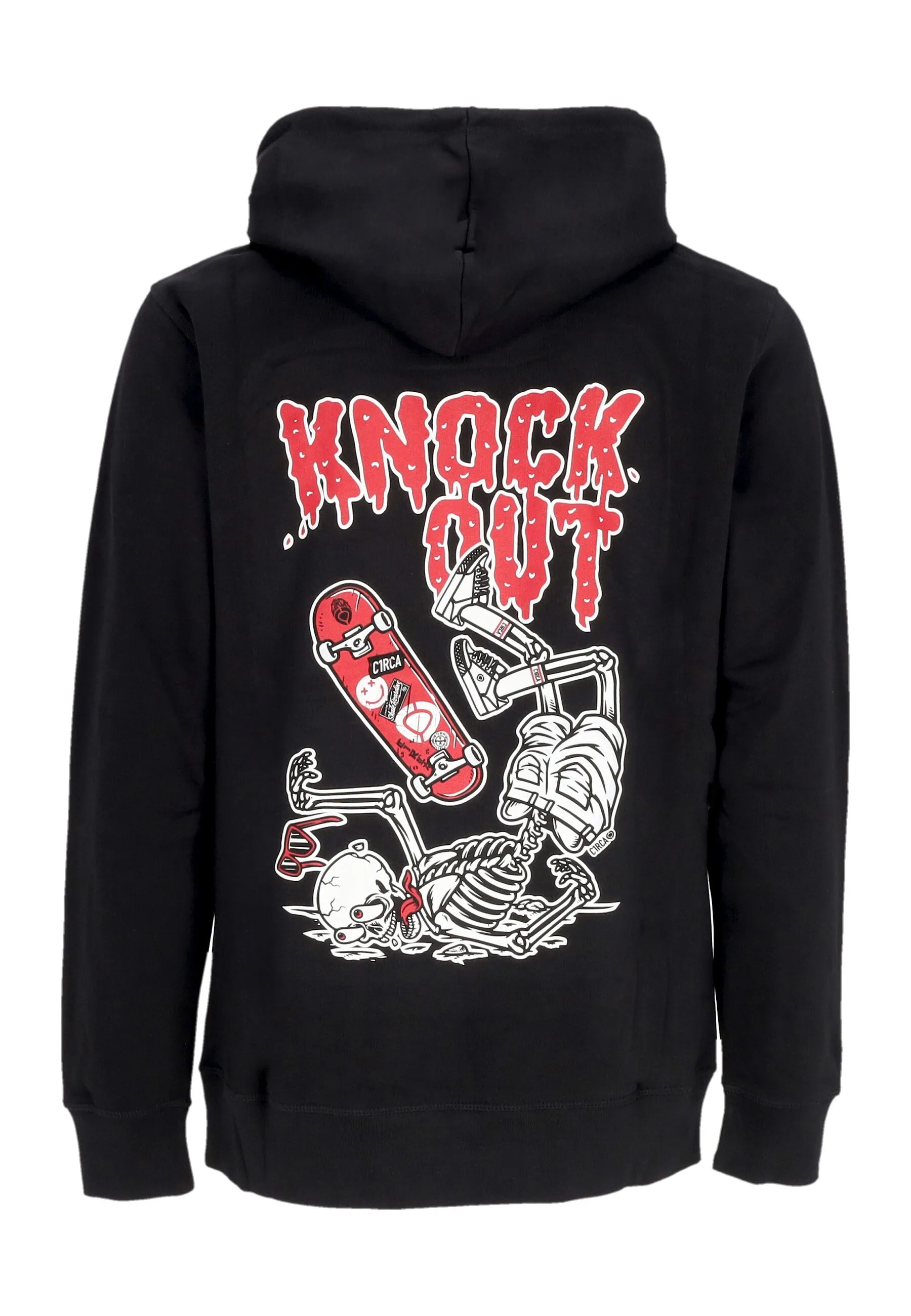 Felpa Cappuccio Uomo Knock Out Hoodie Black