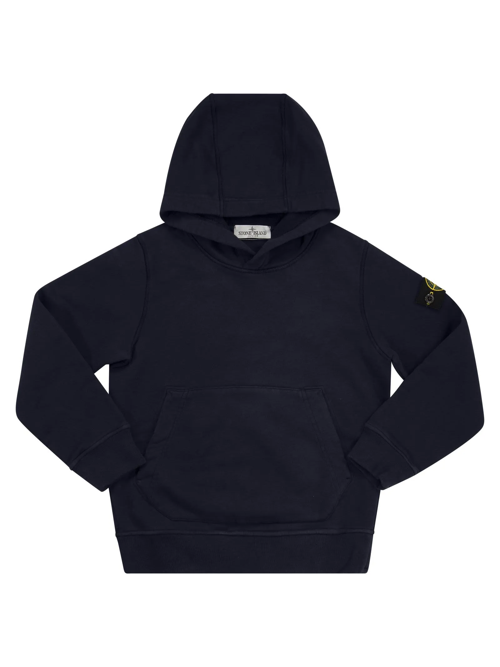 Felpa con cappuccio e Badge Stone Island