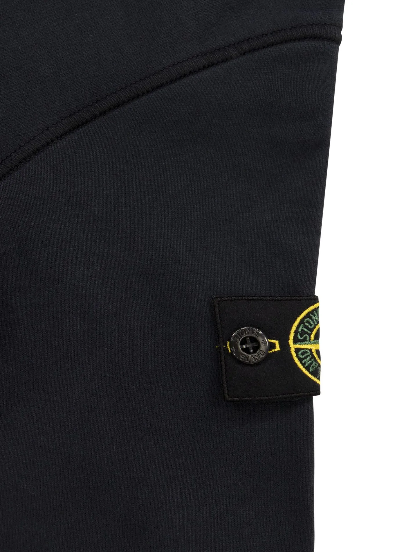 Felpa con cappuccio e Badge Stone Island