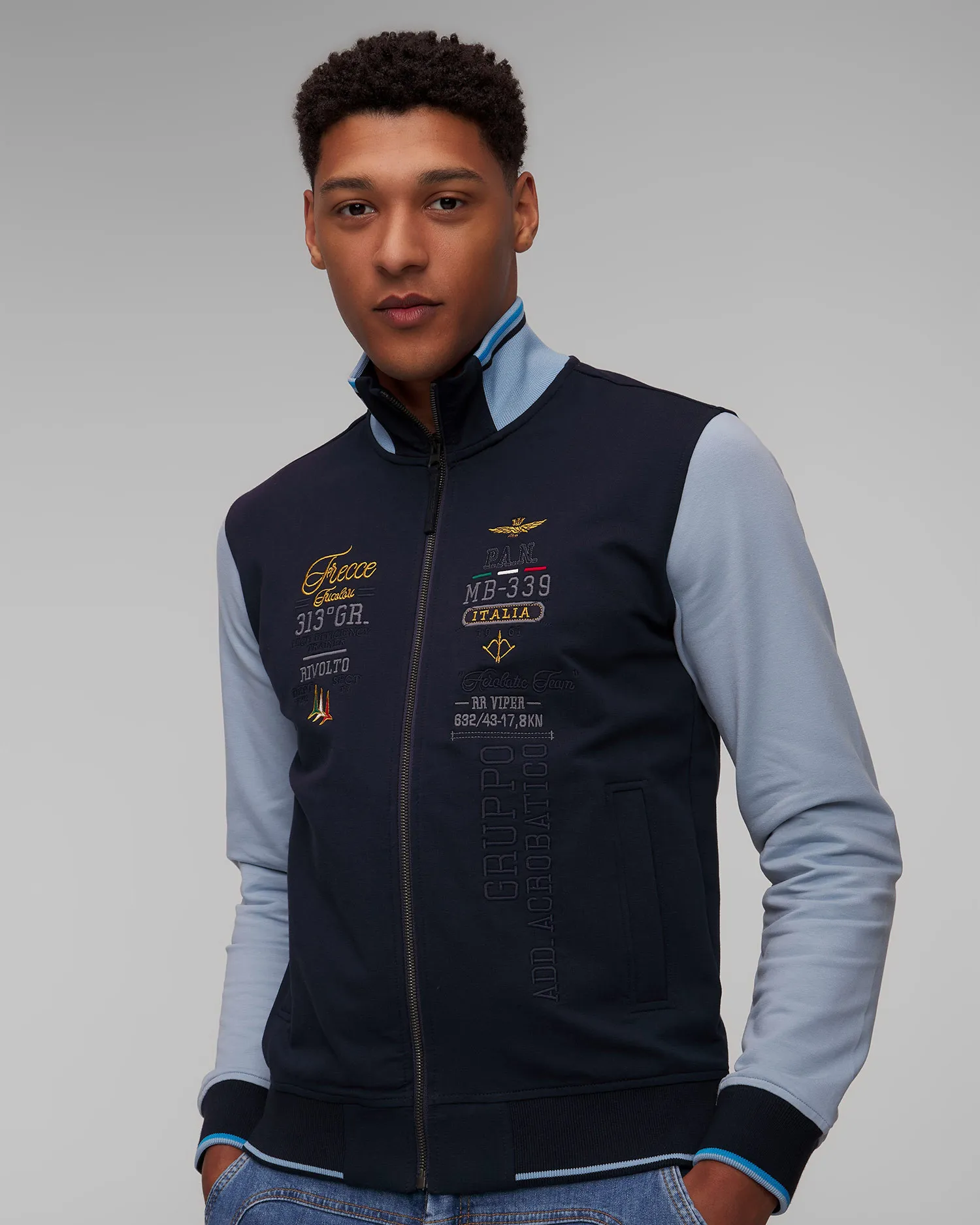 Felpa da uomo Aeronautica Militare 241fe1879f419-94474