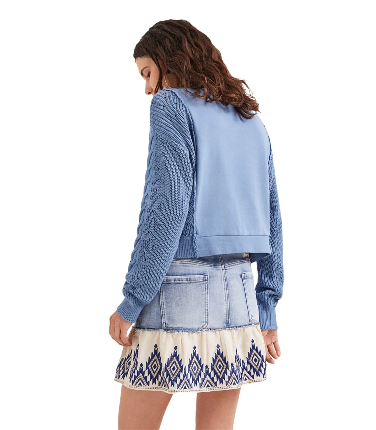 Felpa Donna Desigual tricot