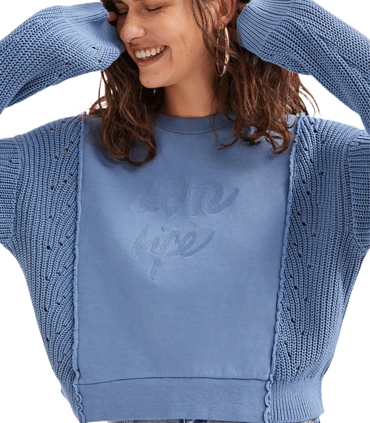 Felpa Donna Desigual tricot