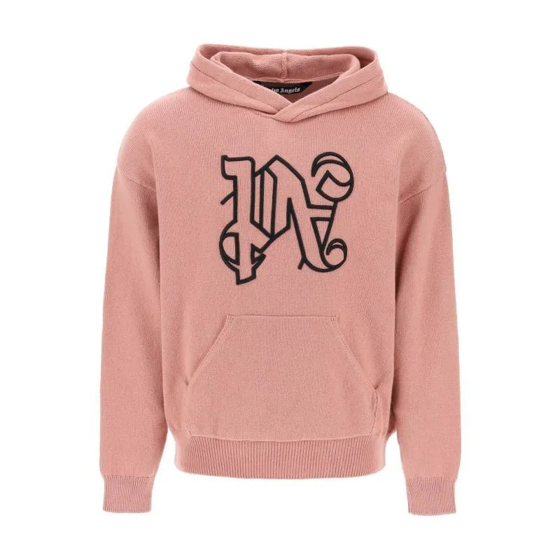 Felpa in maglia con monogram