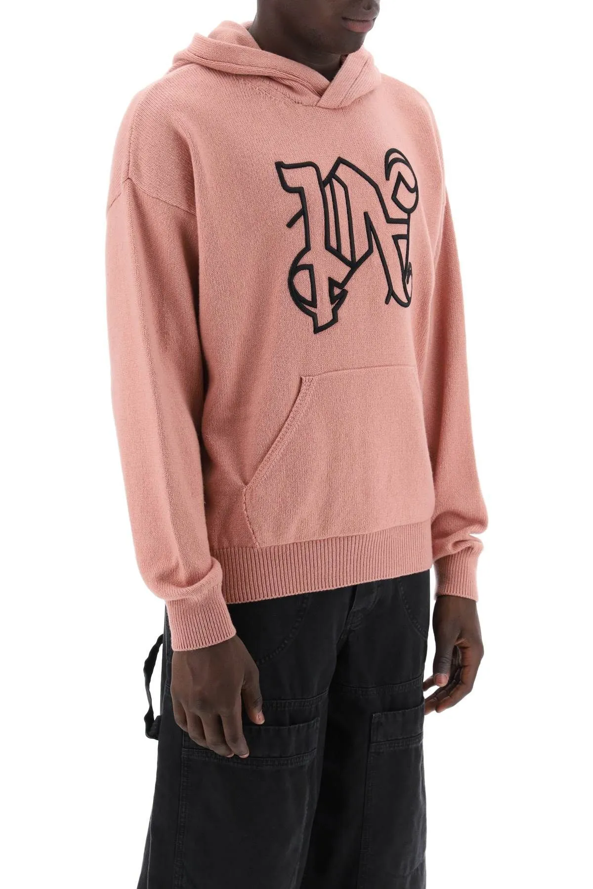 Felpa in maglia con monogram