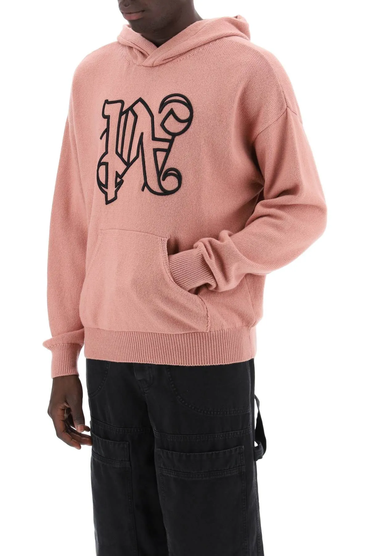 Felpa in maglia con monogram