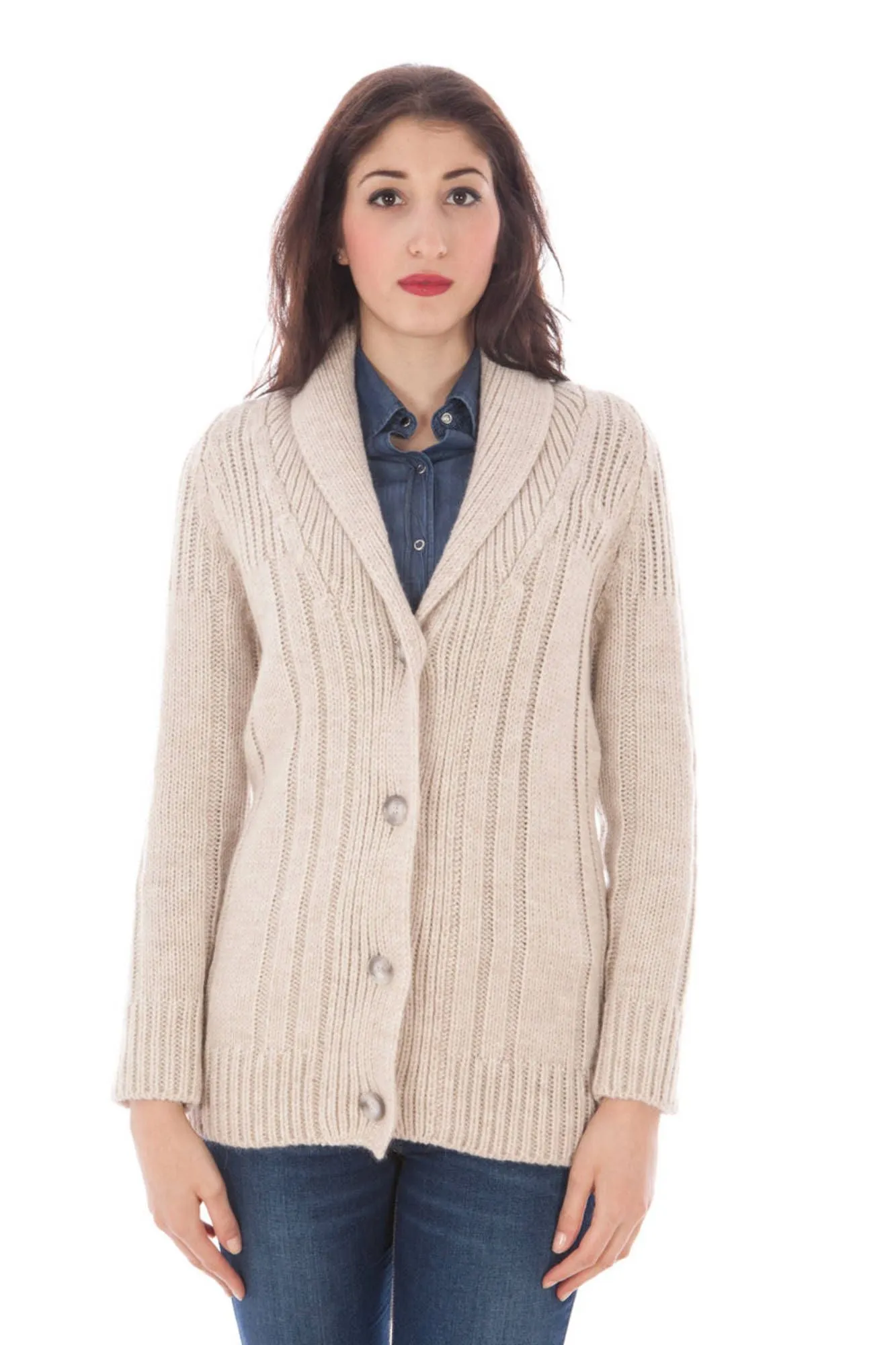 Fred Perry cardigan beige   