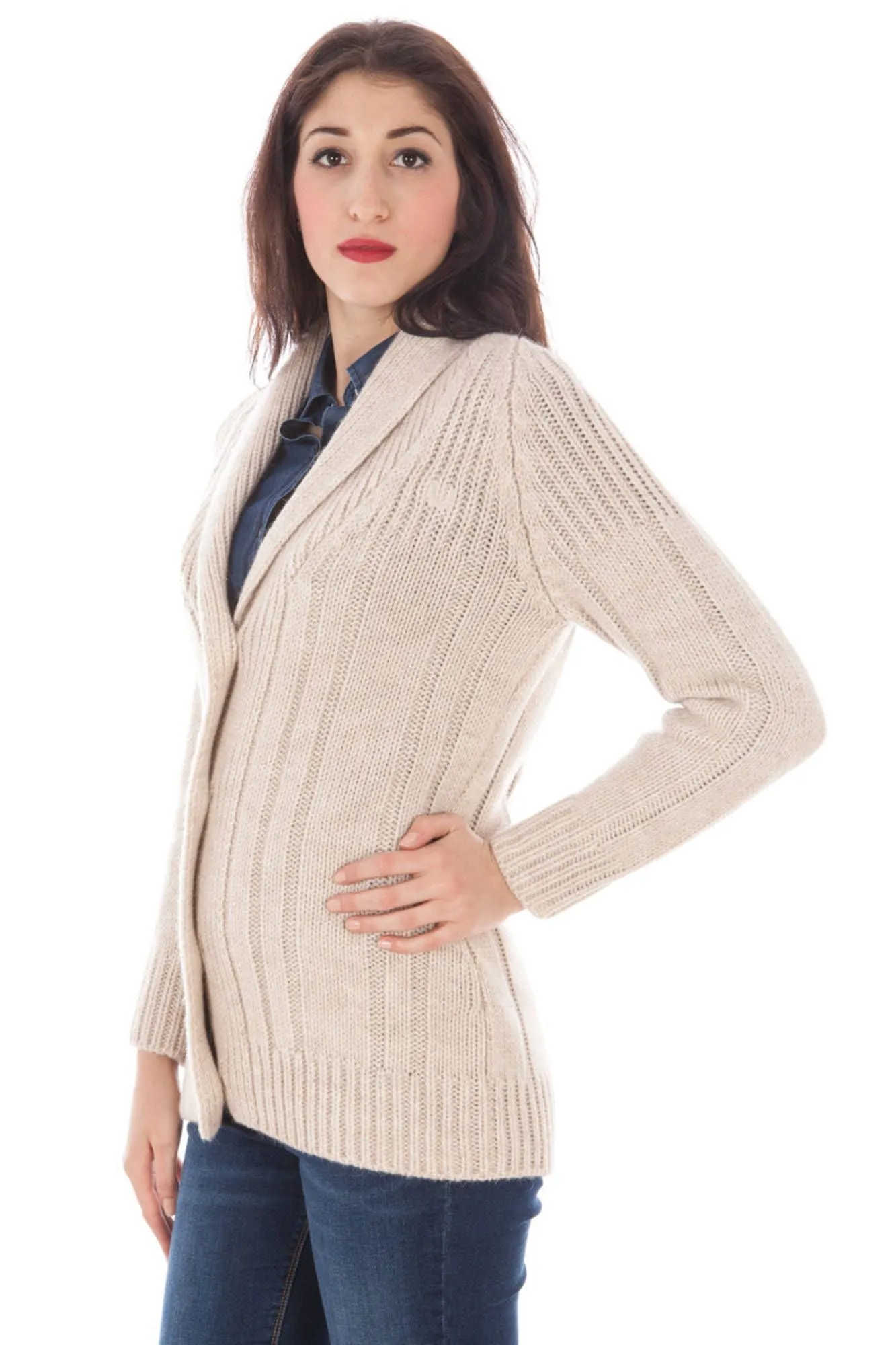 Fred Perry cardigan beige   