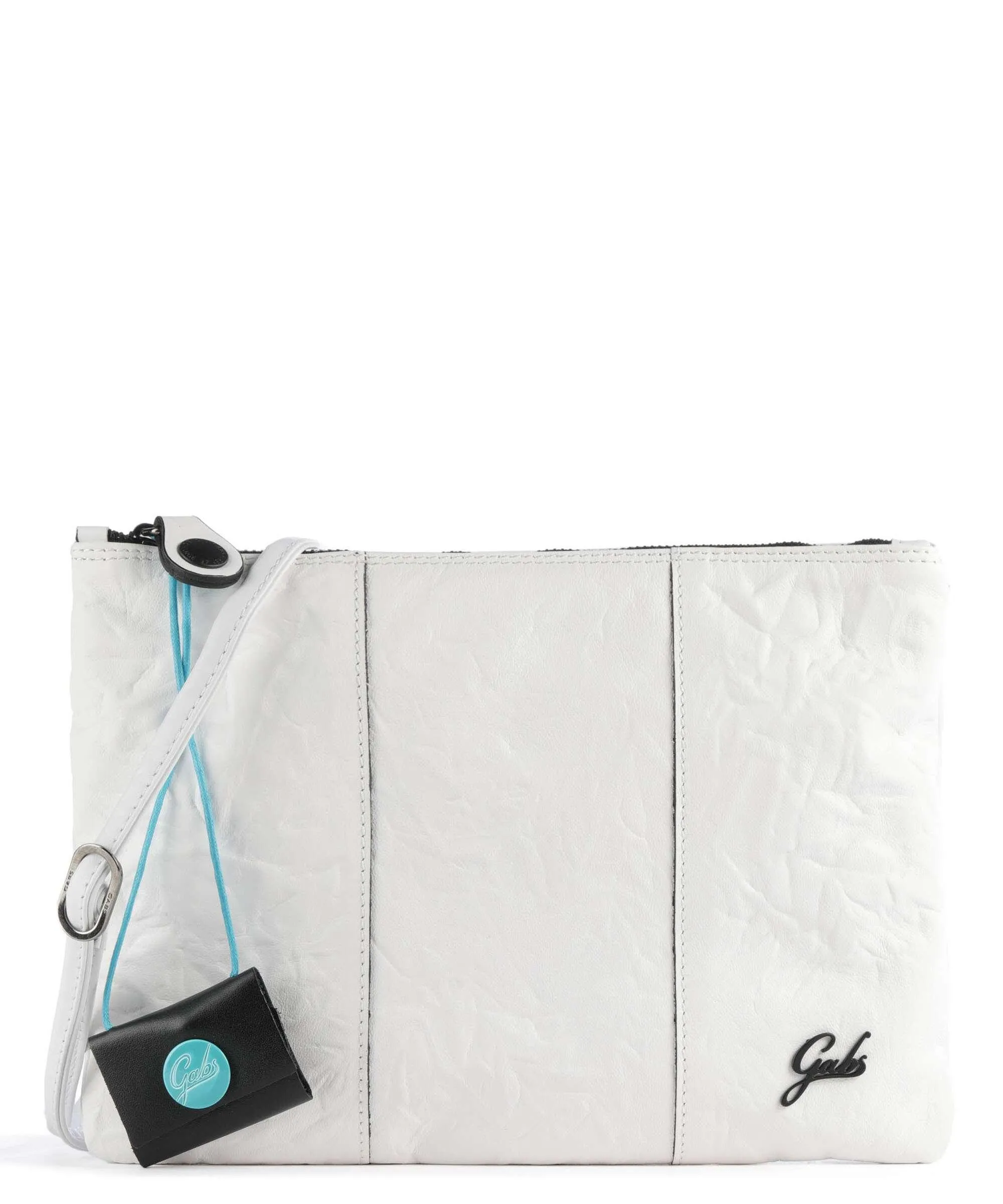  Gabs Beyonce M Borsa a spalla pelle di vitello finemente grana bianco  