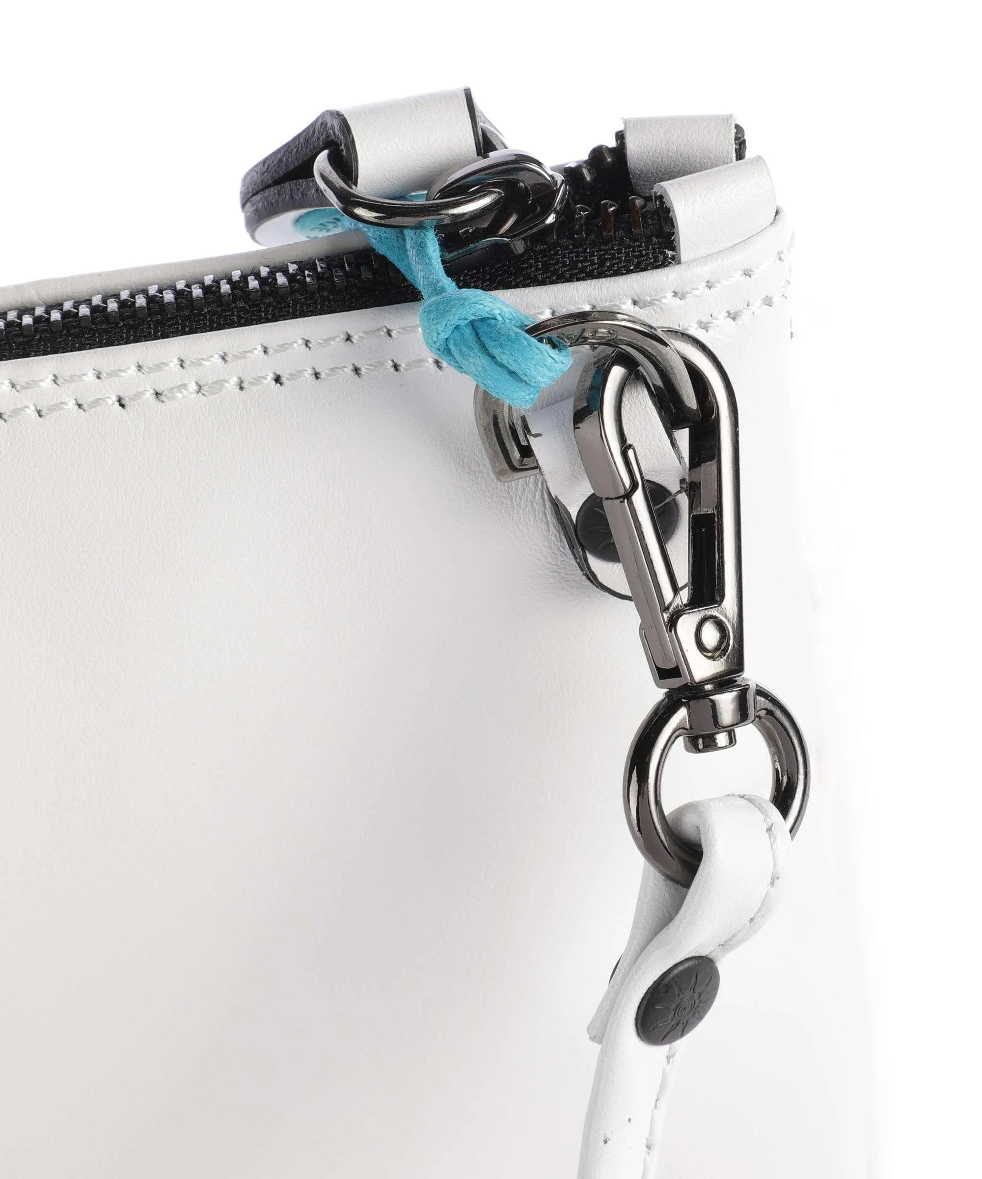  Gabs Beyonce M Borsa a spalla pelle di vitello finemente grana bianco  