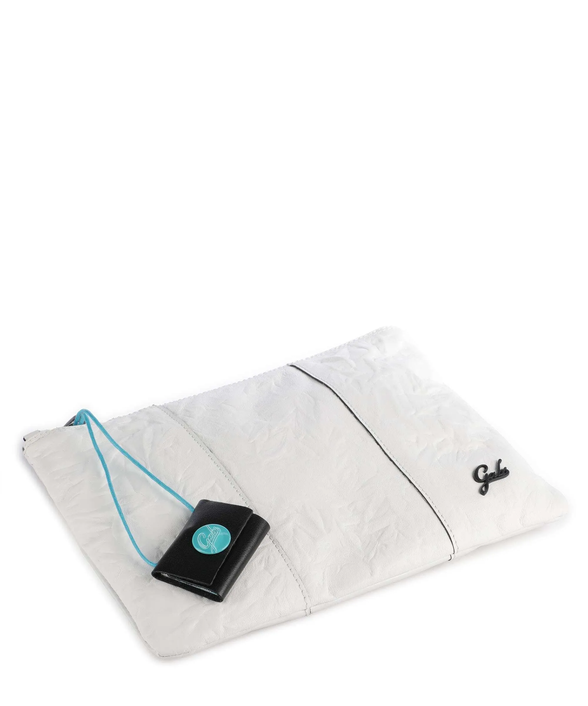  Gabs Beyonce M Borsa a spalla pelle di vitello finemente grana bianco  