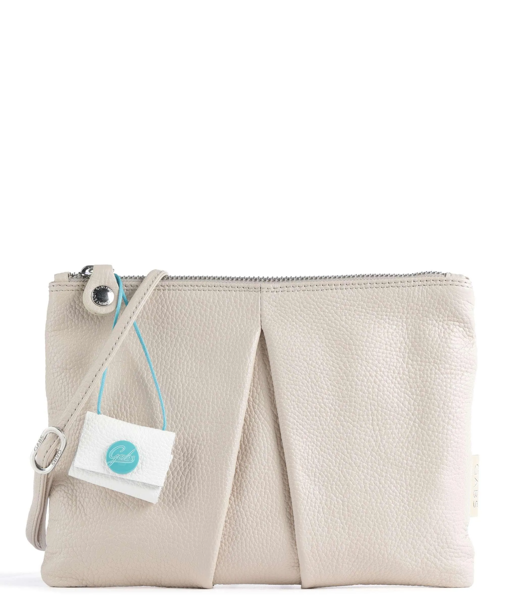  Gabs Beyonce M Borsa a spalla pelle di vitello grana beige  