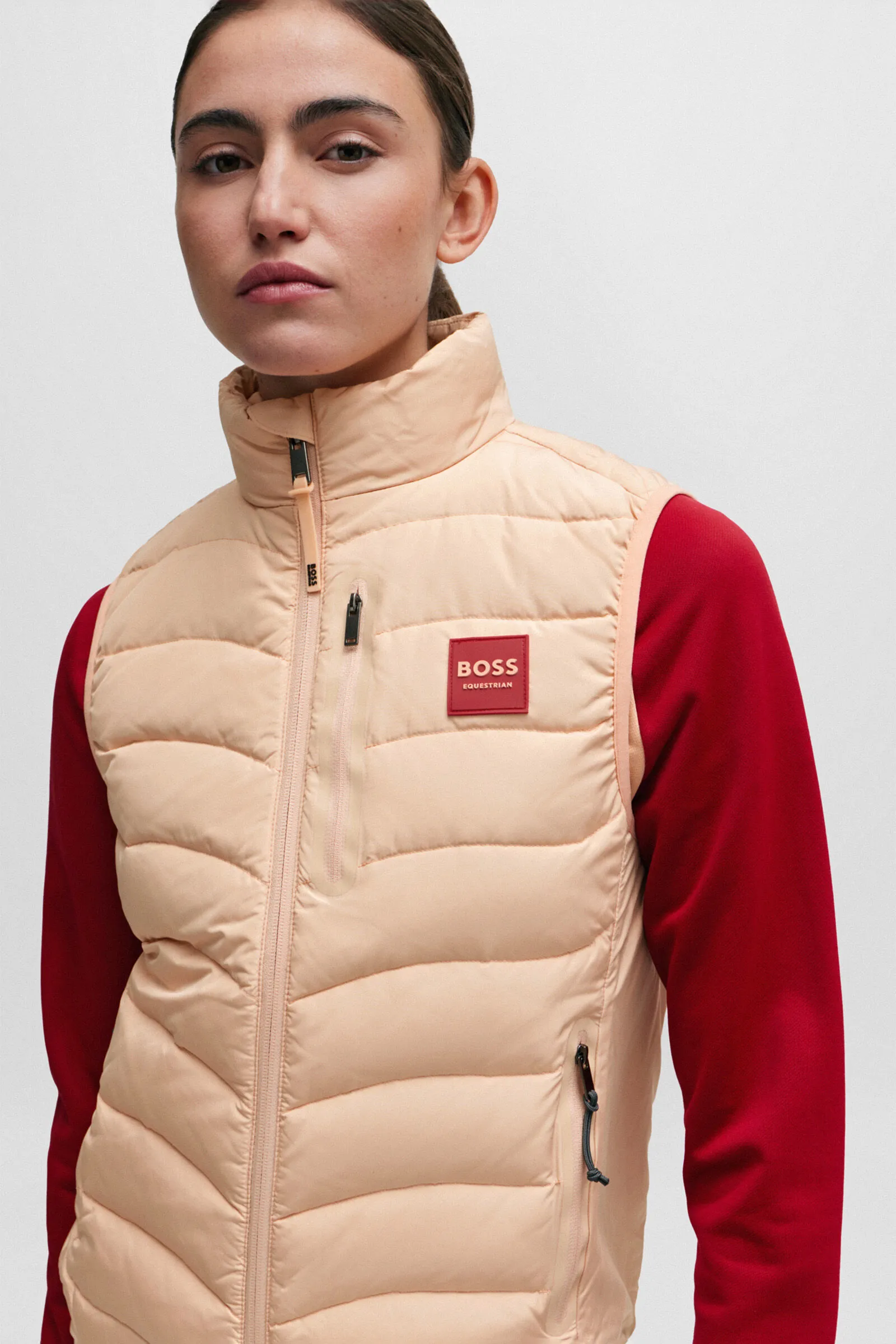 Giacca trapuntata senza maniche Boss Lynn Puffer