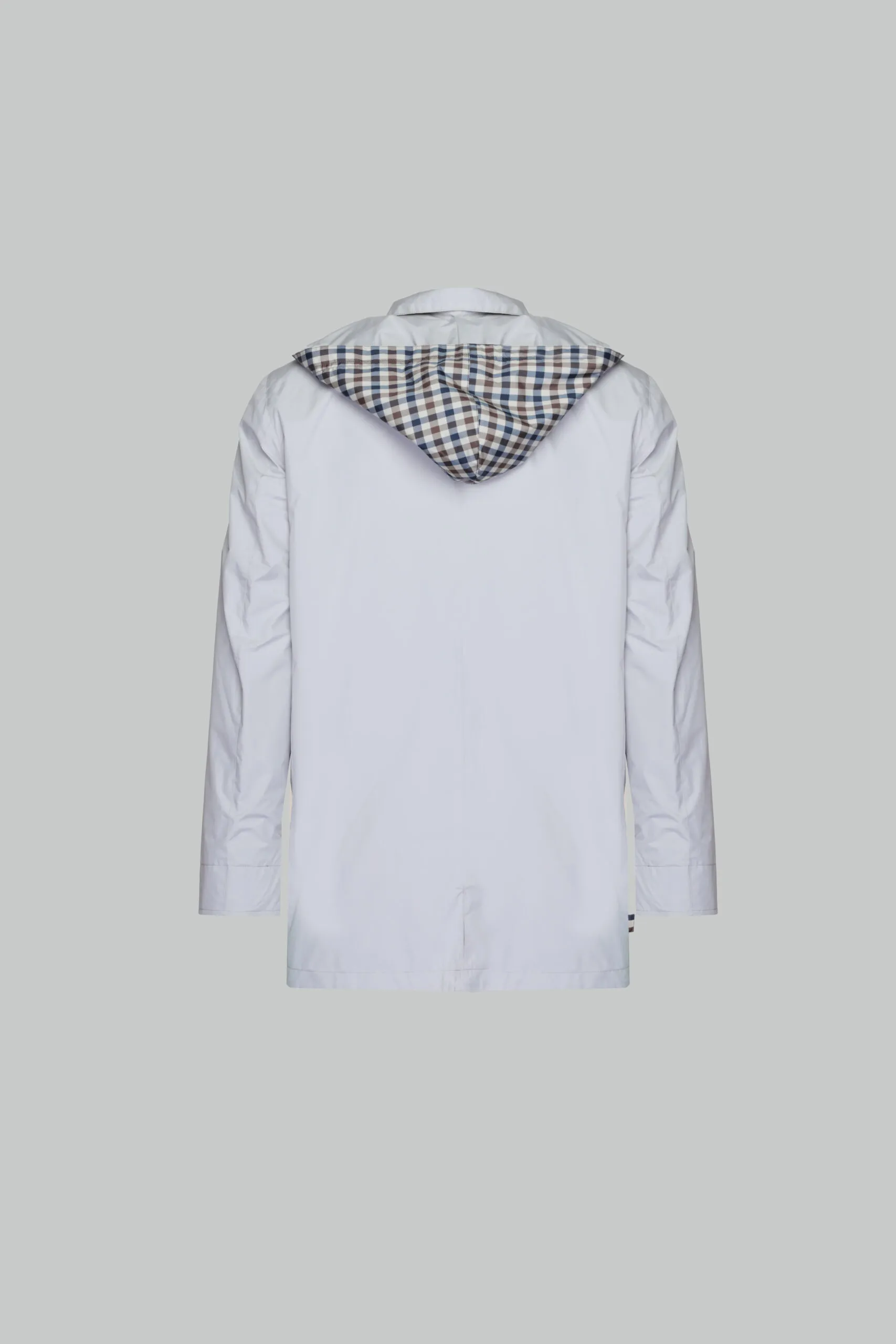 Giacchetto Aquascutum ACTIVE PACKABLE TRENCH Grigio Chiaro