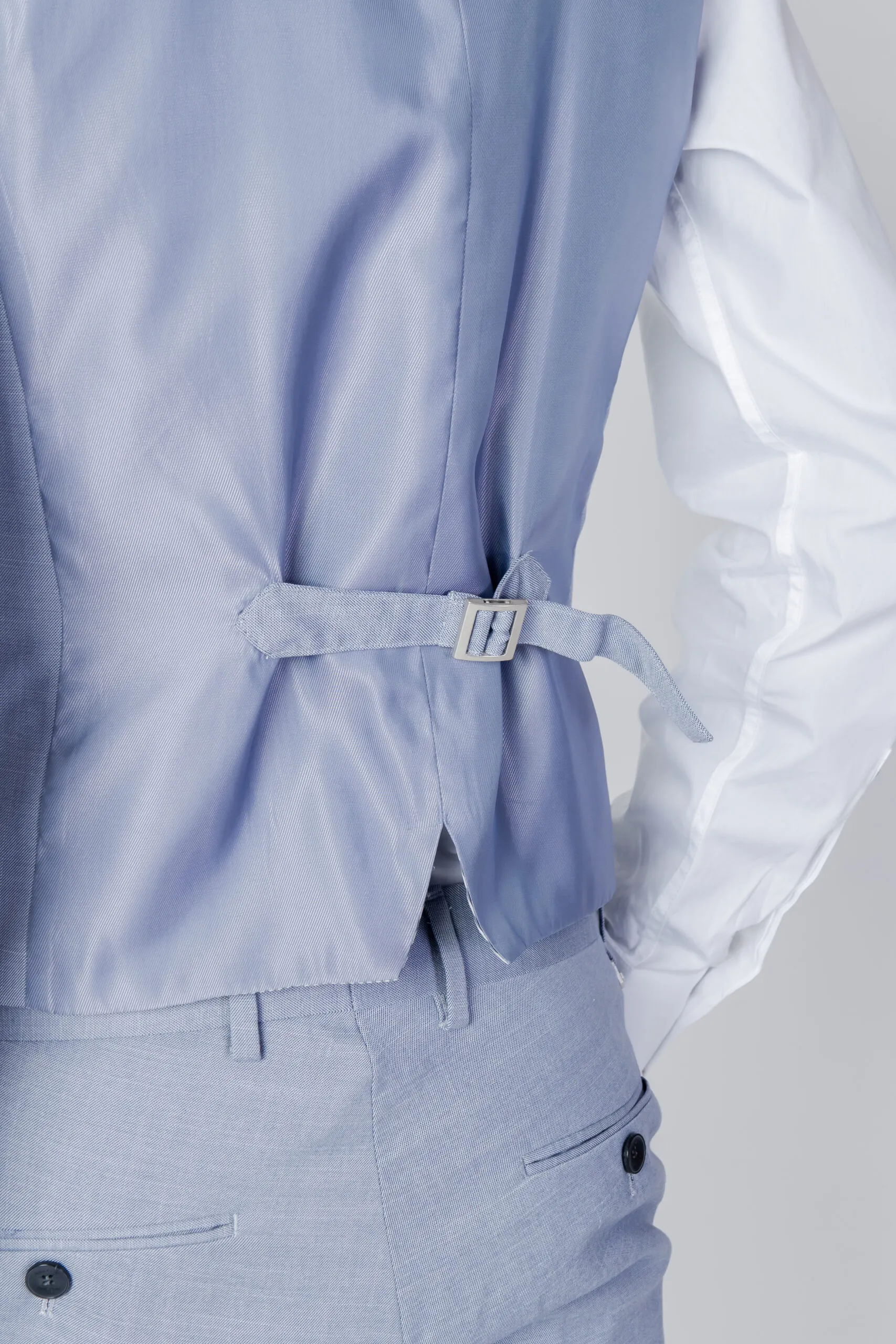 Gilet da completo Antony Morato slim fit in tessuto Azzurro