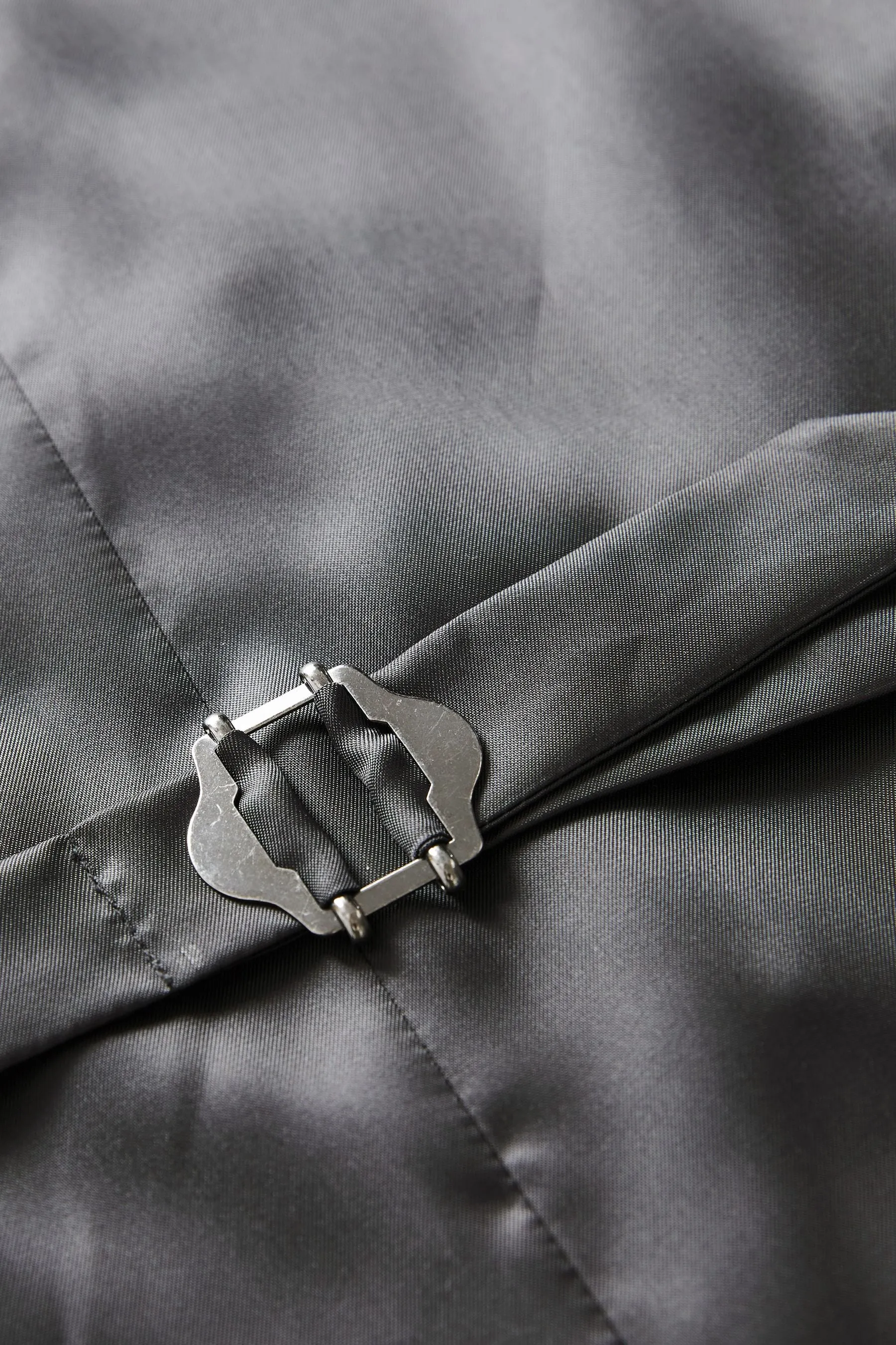 Grigio antracite  - Regular - Fit Signature TG di Fabio - Gilet A quadri in tessuto italiano