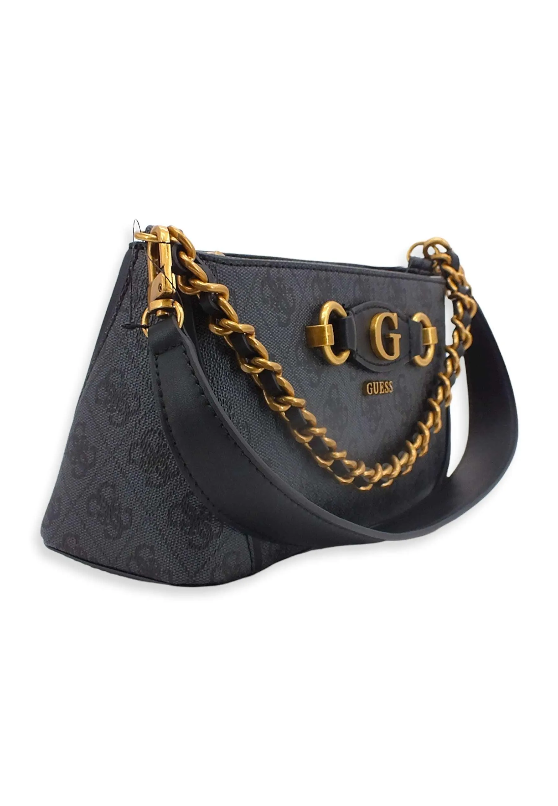 GUESS Izzy Borsa Donna Grigio Coal Logo SB865418