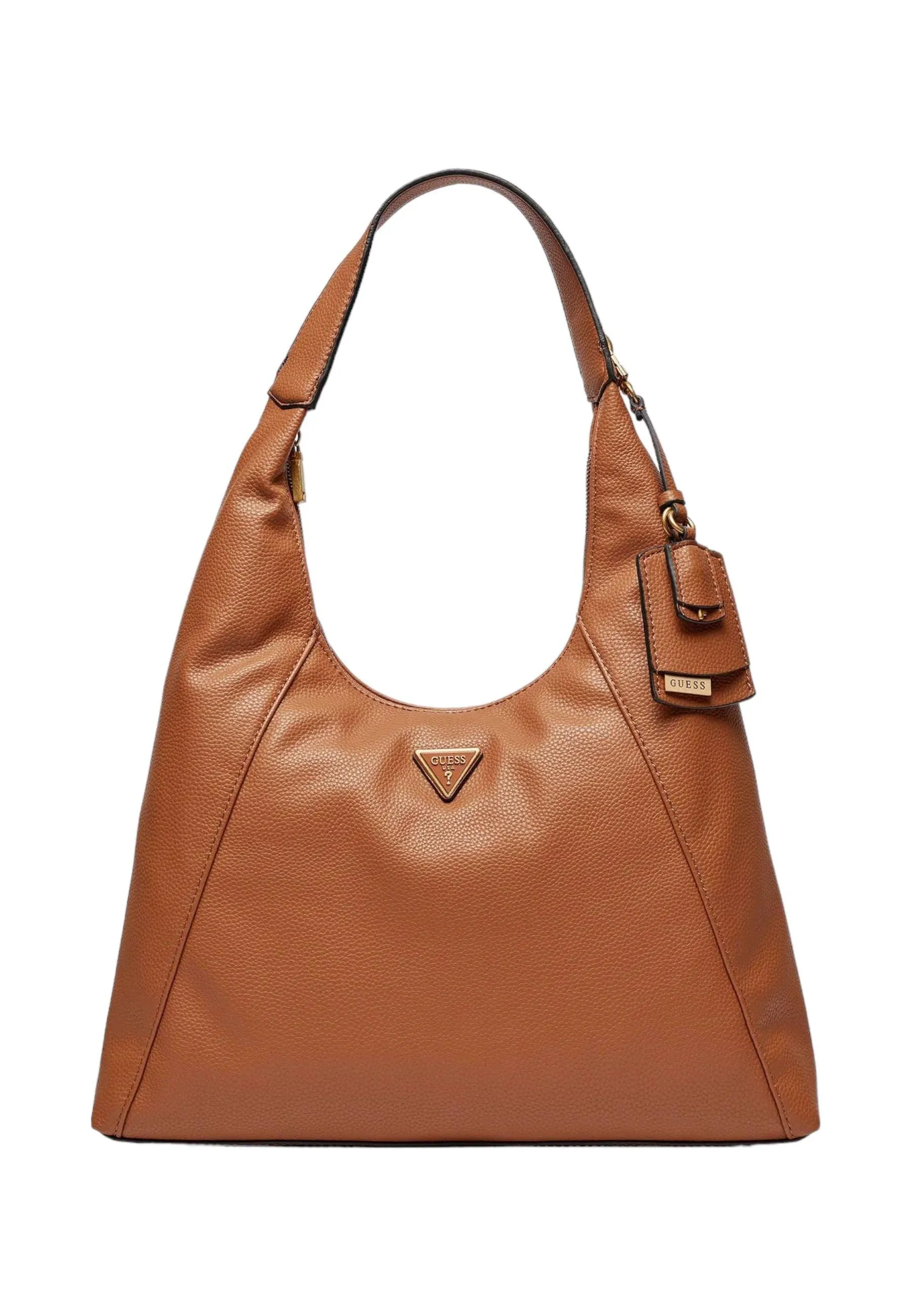 GUESS Laryn Borsa Hobo Cognac Marrone BA919603