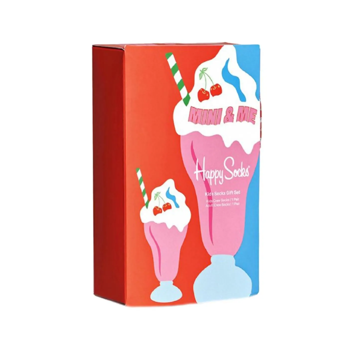     HAPPY SOCKS MINI&ME MILKSHAKE 2PK XKMNM02 4300