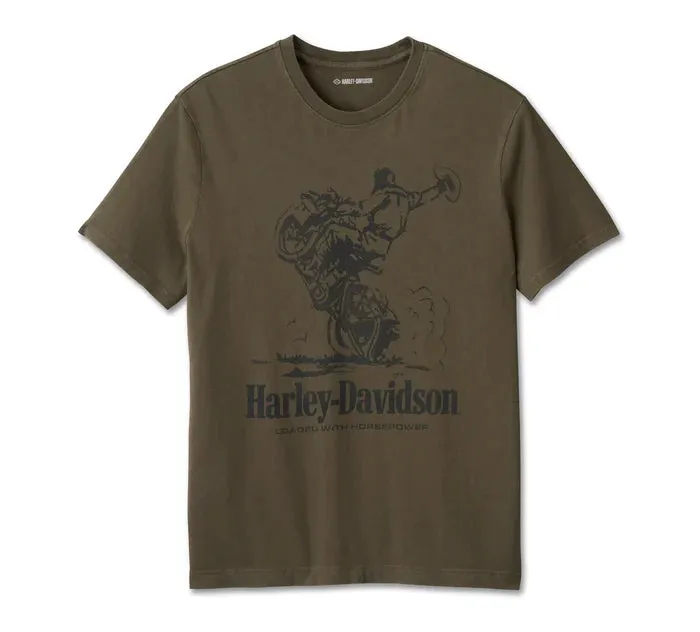 HARLEY DAVIDSON Maglietta Cowboy con disegno REF.96123-25VM