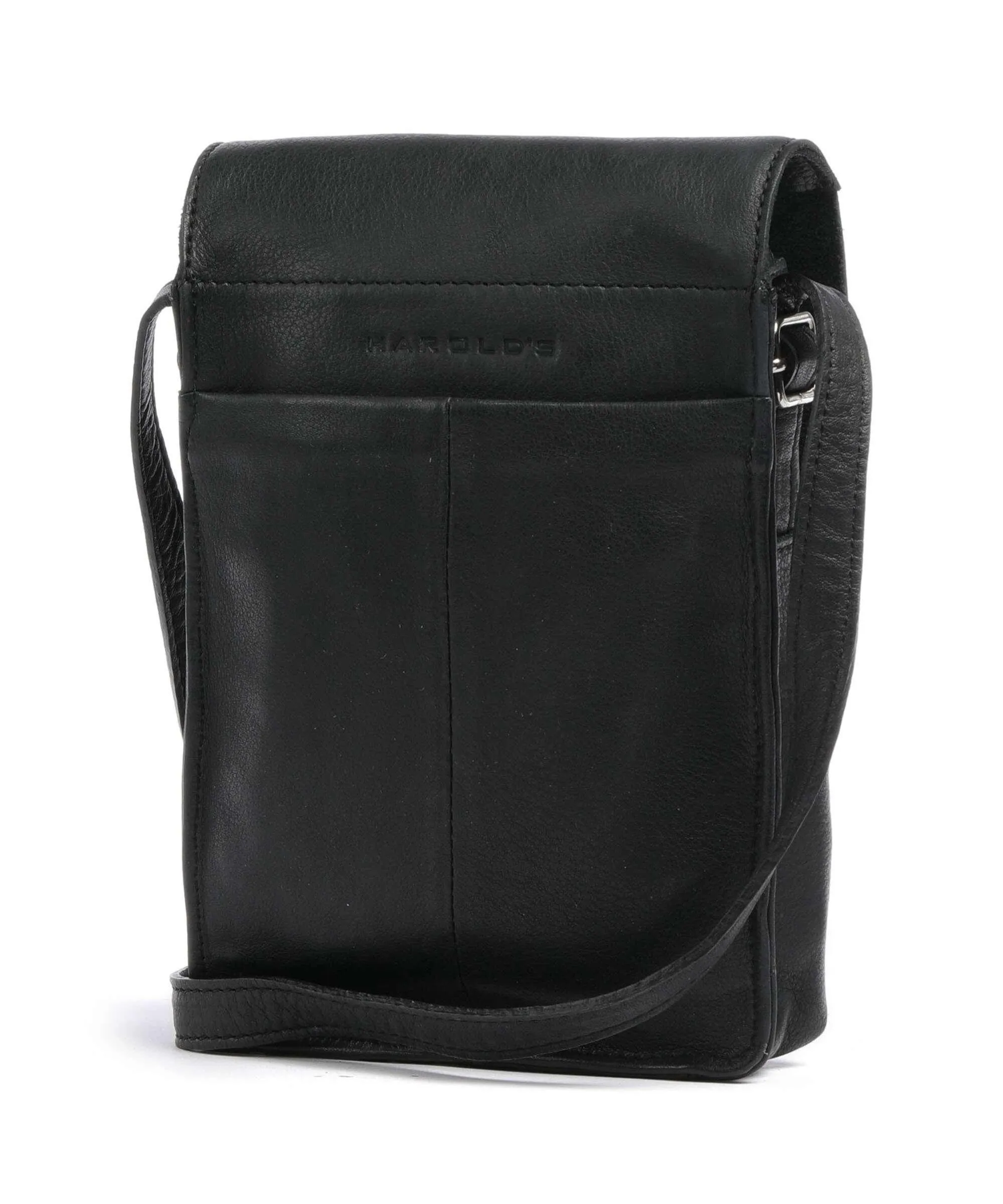  Harold's Lift Borsa a tracolla morbida pelle bovina nero  
