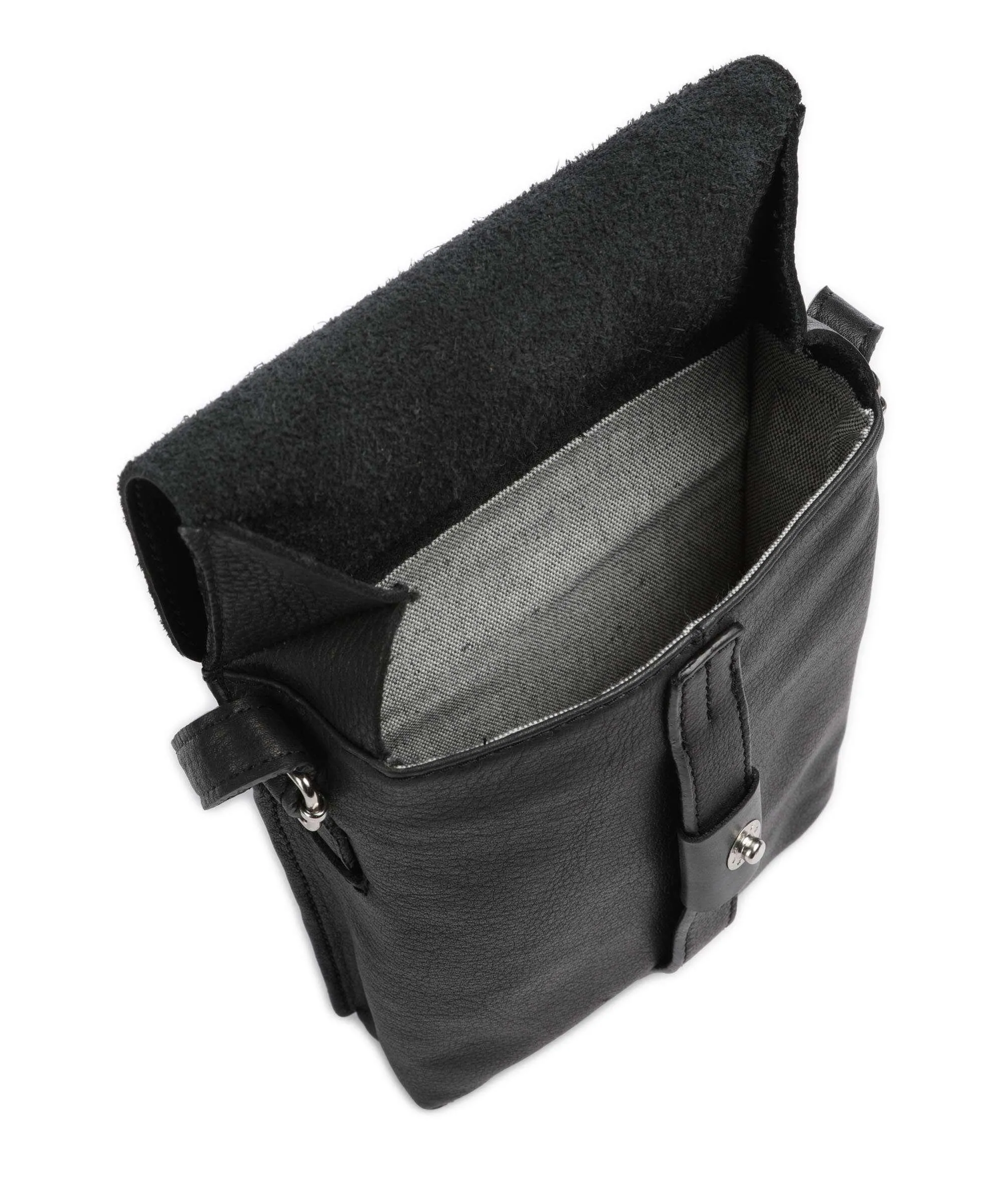  Harold's Lift Borsa a tracolla morbida pelle bovina nero  
